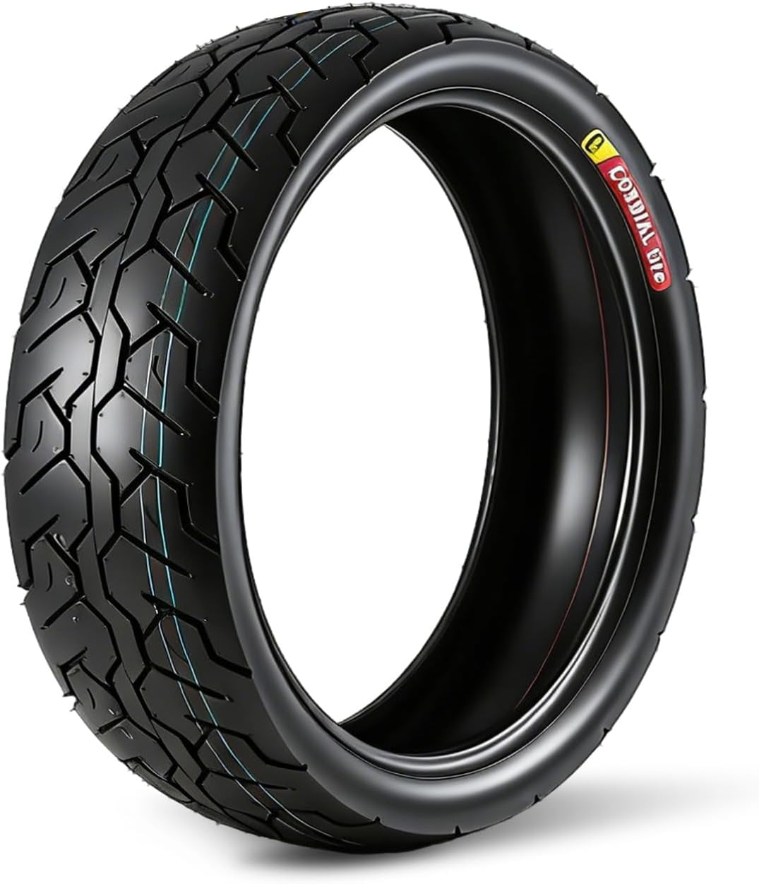 MERXENG 130/70-18 Motorcycle Front Tire, High-Performance Street Tire for Cruiser & Touring (Black, 18 in) mclvm