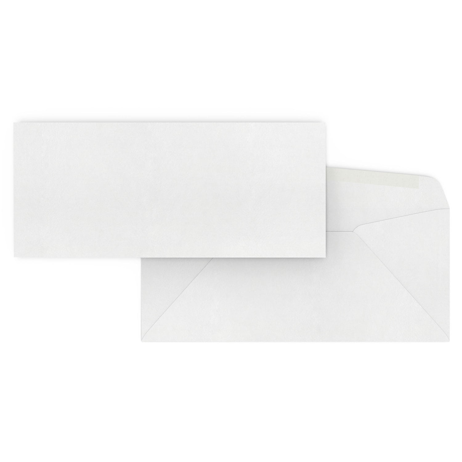 Staples #10 Business Envelopes, Diagonal-Seam Gummed Flap, White (500 Count, 4.125 in x 9.5 in) bwhwx