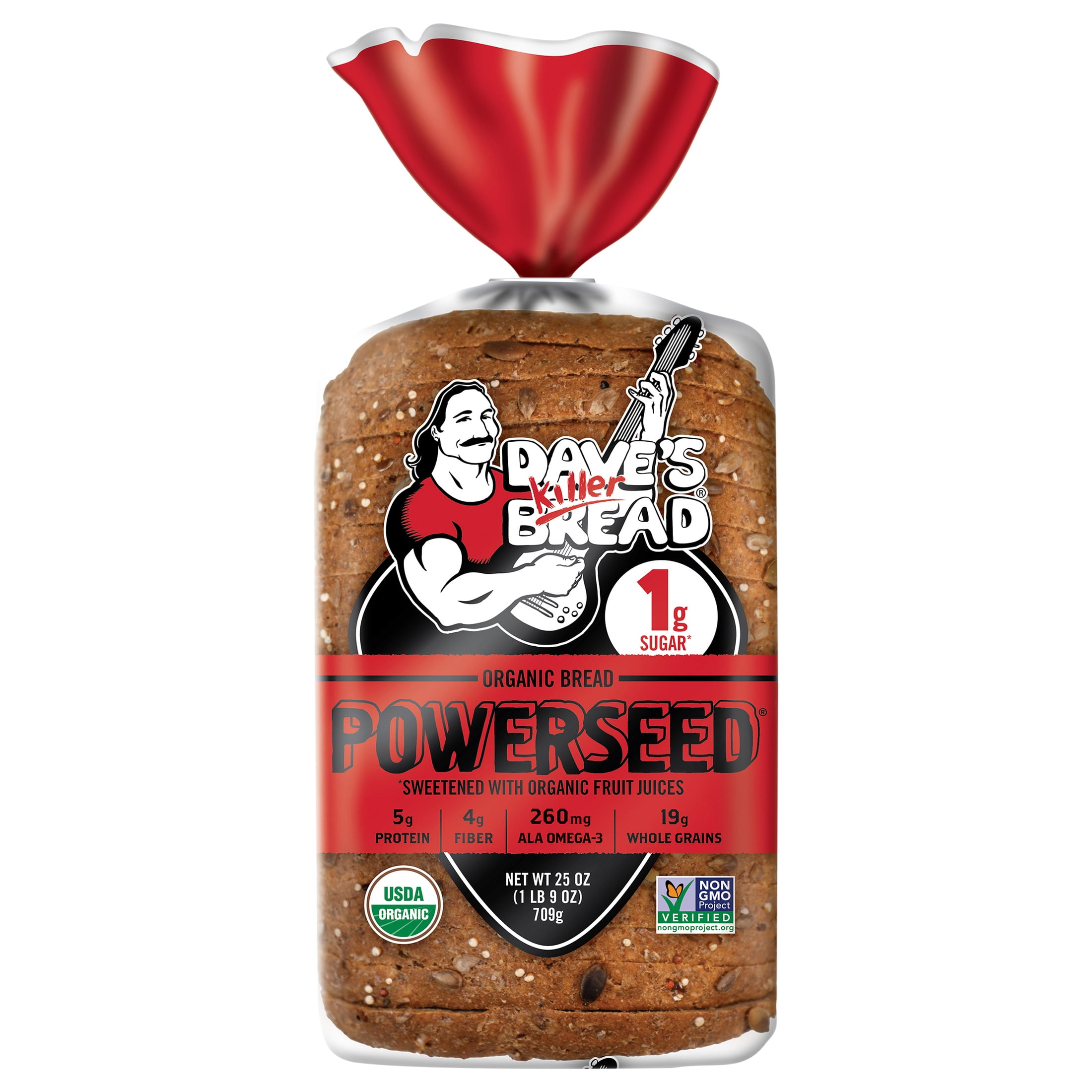 Dave's Killer Bread Powerseed Organic Seeded Bread (25 oz) 4485j