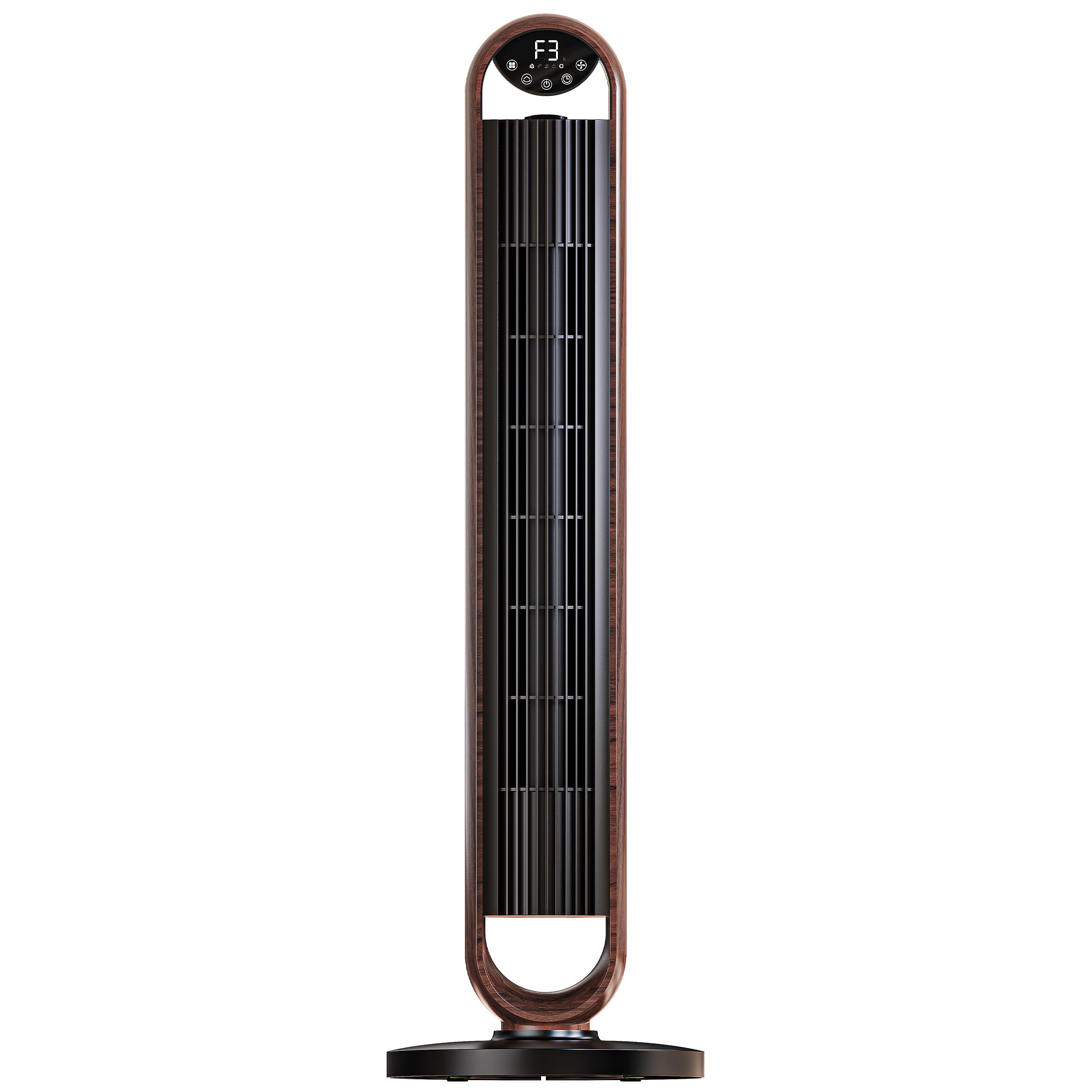 Better Homes & Gardens 40 in Oscillating Tower Fan with Remote Control (Black, 40 in) asraw