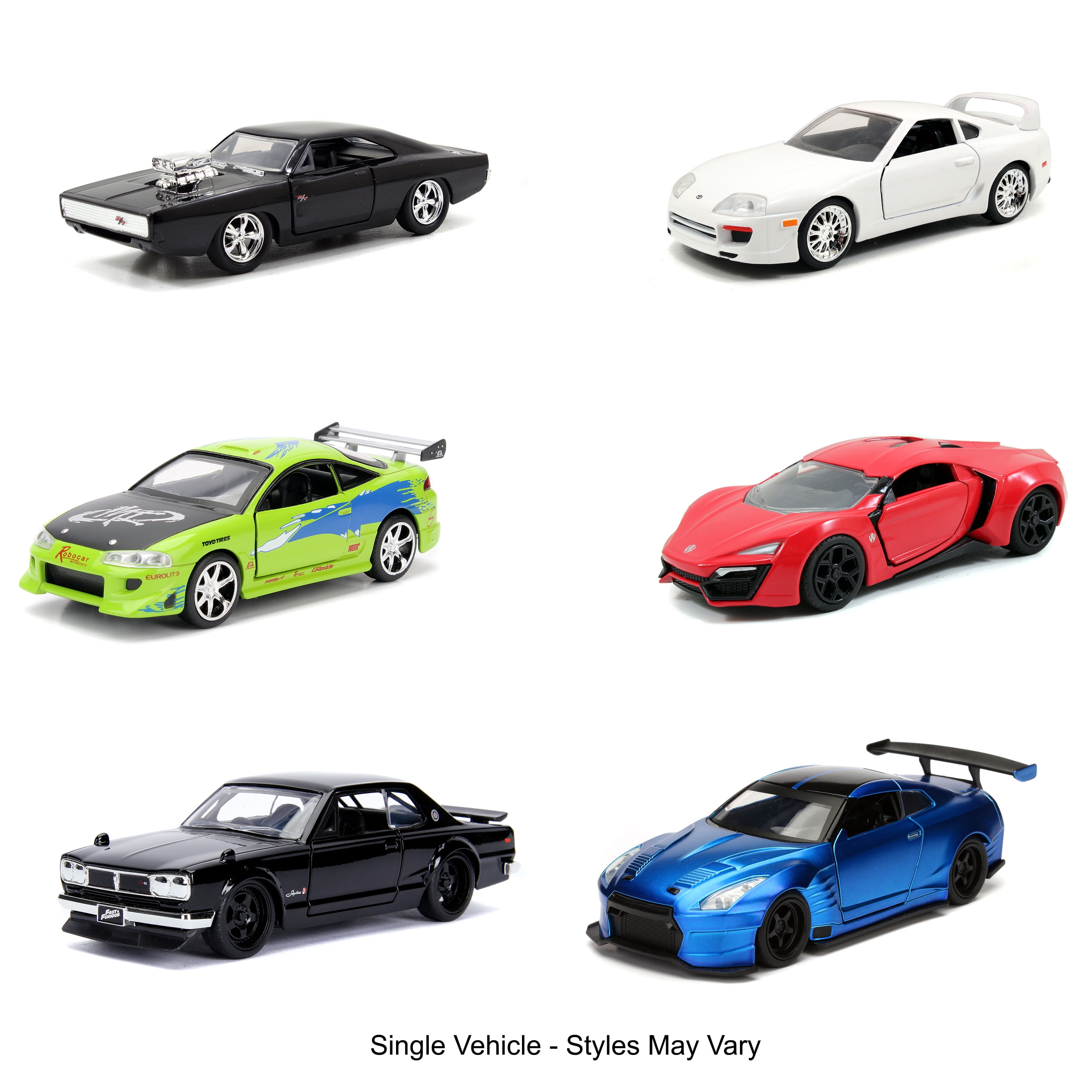 Jada Toys Fast & Furious Die-Cast Car Model Vehicle (1:32 Scale, 1 Car) egjwf