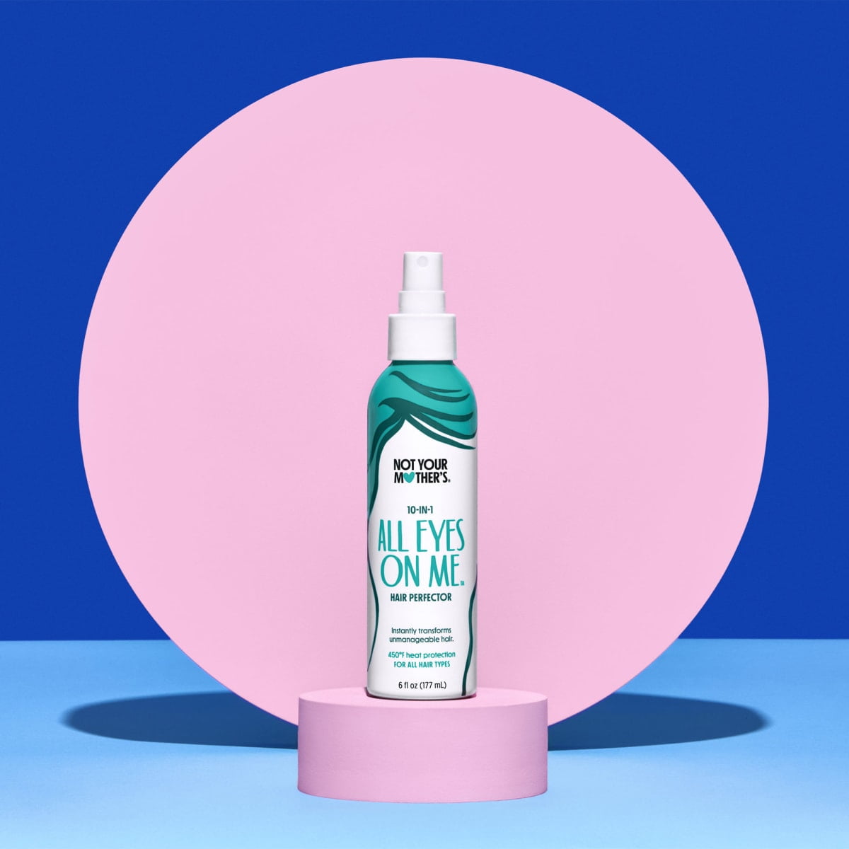 Not Your Mother's All Eyes on Me 10-in-1 Leave-In Detangler and Heat Protectant Spray (6 fl oz) akaxu