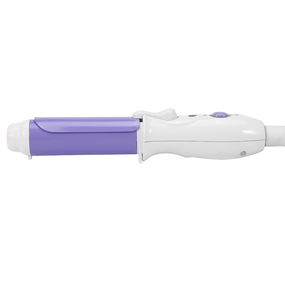 LYUMO Mini Hair Curler, Ceramic Heating Professional Styling Tool (Black, 7 in) k27hg