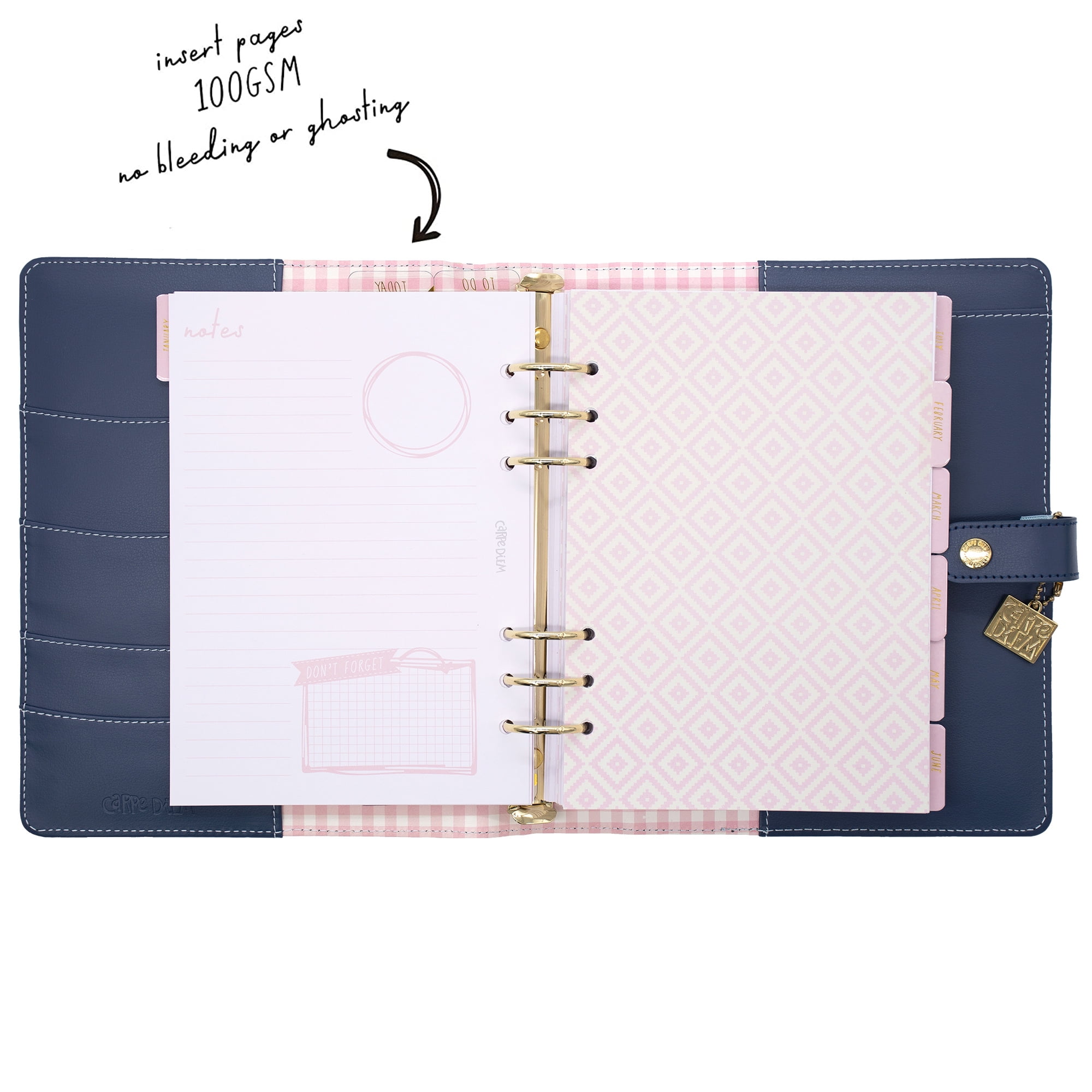 Pukka Pads A5 Planner (Ditzy Floral, 8.3 in x 5.8 in) 7ek8v
