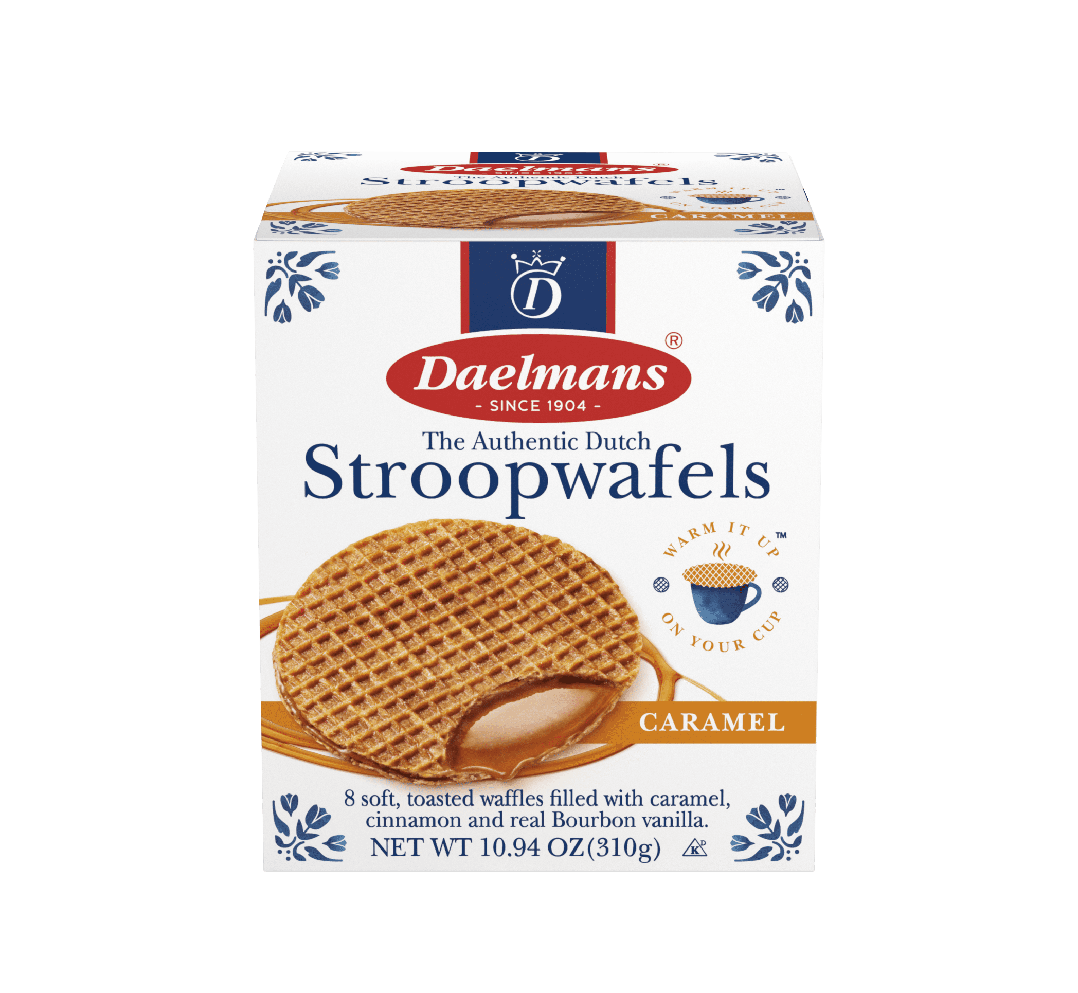 Daelmans Caramel Stroopwafels Dutch Syrup Waffle Cookies (3 Pack, 10.94 oz) 3tomx