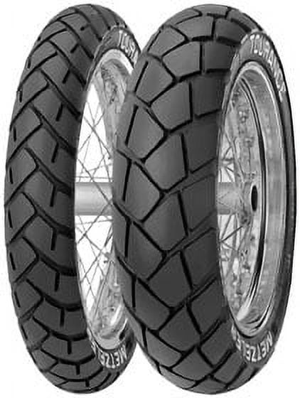 Metzeler Tourance Dual-Sport Bias-Ply Front Tire (Black, 90/90-21) ltt6q