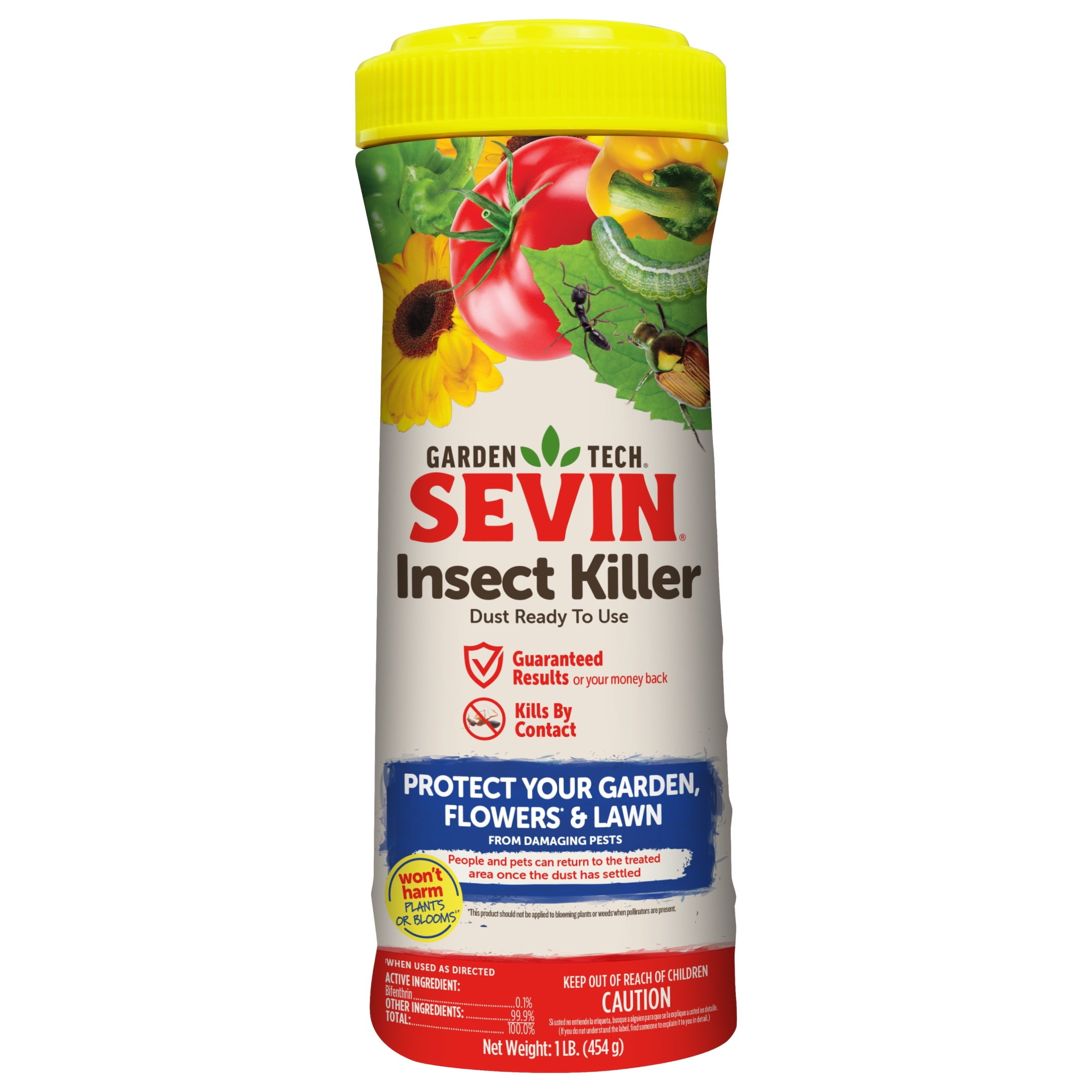 Sevin Garden Insect Killer Dust for Lawns and Flowers (1 lb) uifja