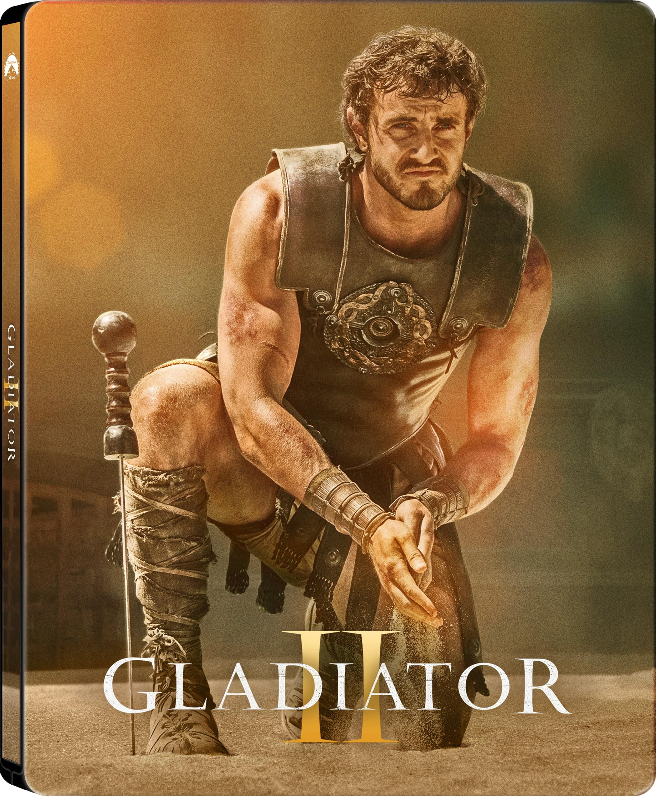 Paramount Gladiator II SteelBook Limited Edition 4K Ultra HD + Blu-ray (2 Disc Set) hclm0
