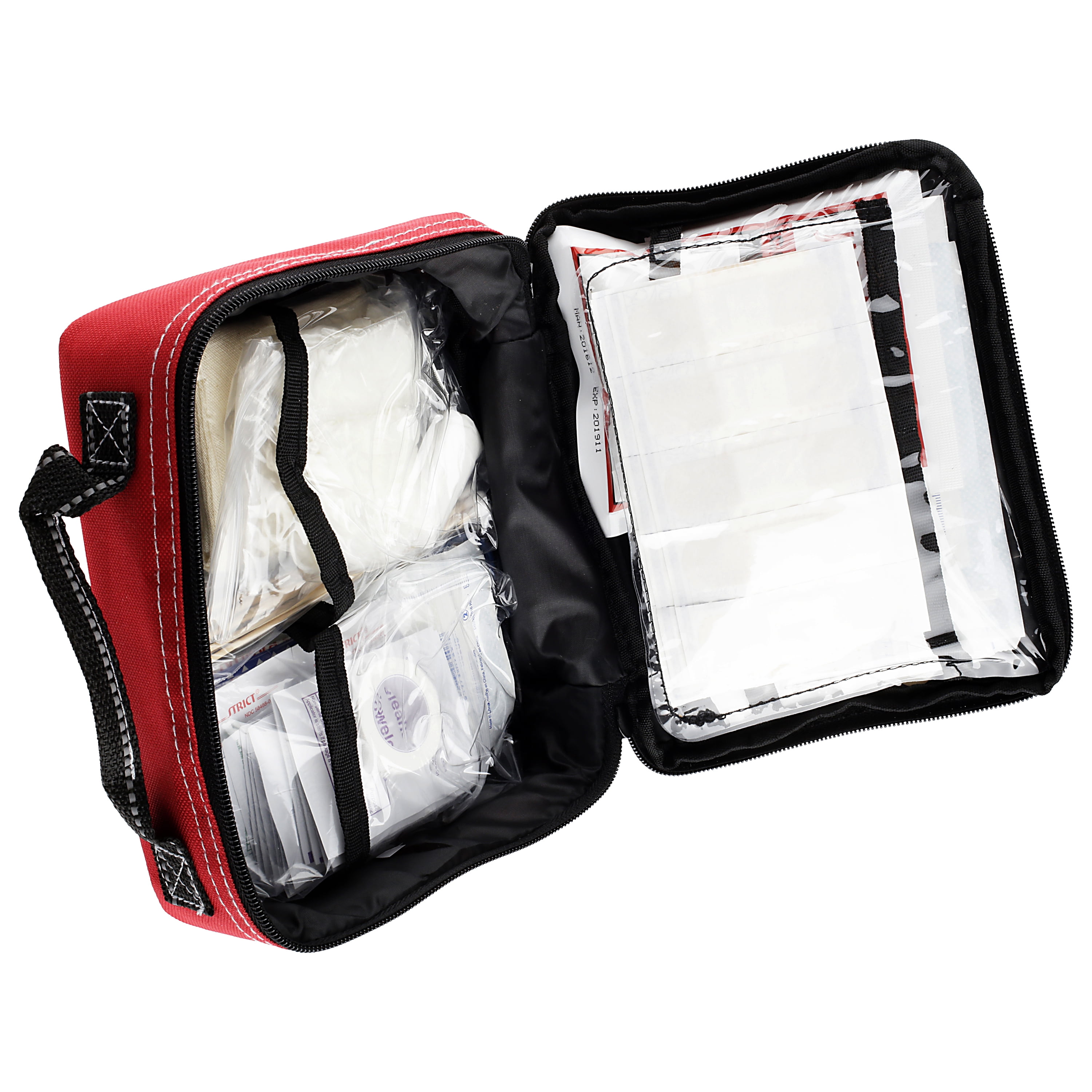 Justin Case 131-Piece Family First Aid Kit with Carrying Case (131-Piece Set) v8lm4