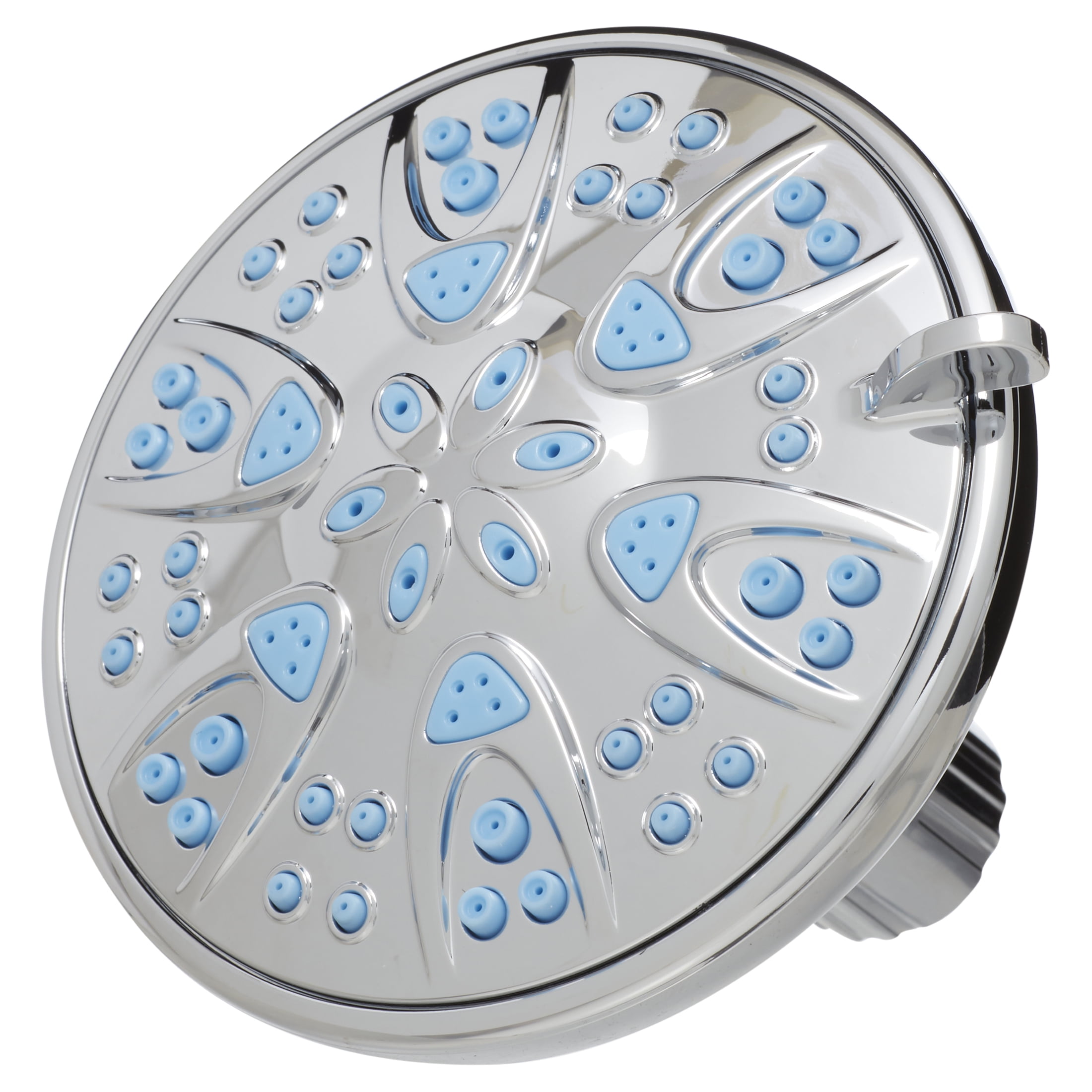 AquaDance High-Pressure 6-Setting Shower Head with Microban Antimicrobial Protection (Chrome, 4 in) 54xe1