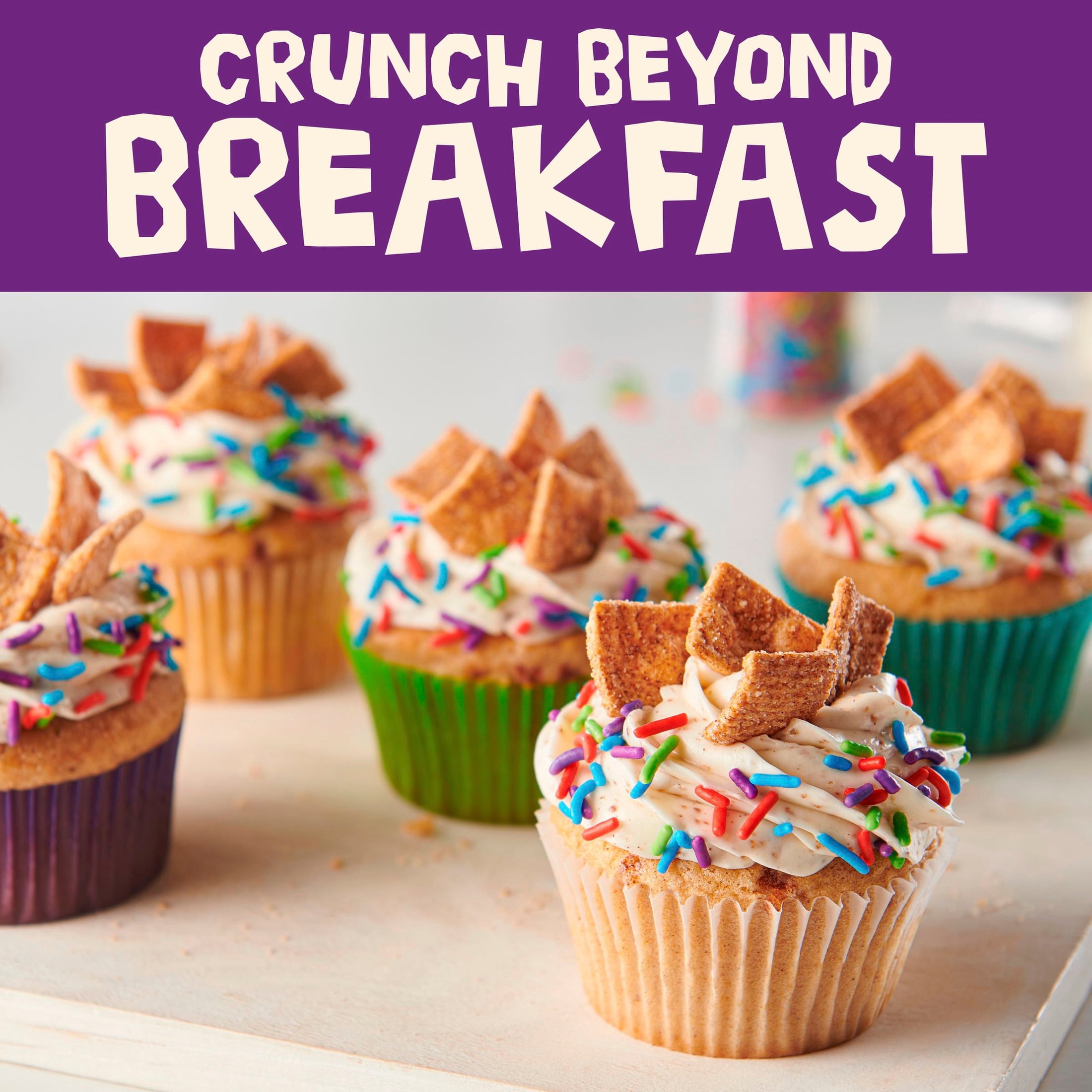 Cinnamon Toast Crunch Breakfast Cereal, Crispy Whole Grain Cinnamon Sugar Squares (32 oz) z0gkb
