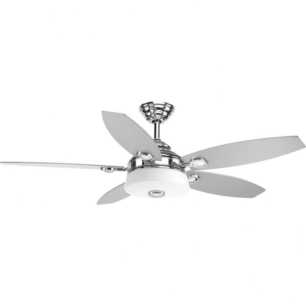 Progress Lighting Graceful Collection 54-in Ceiling Fan with LED Light and Reversible Blades (54-in) cmyzo