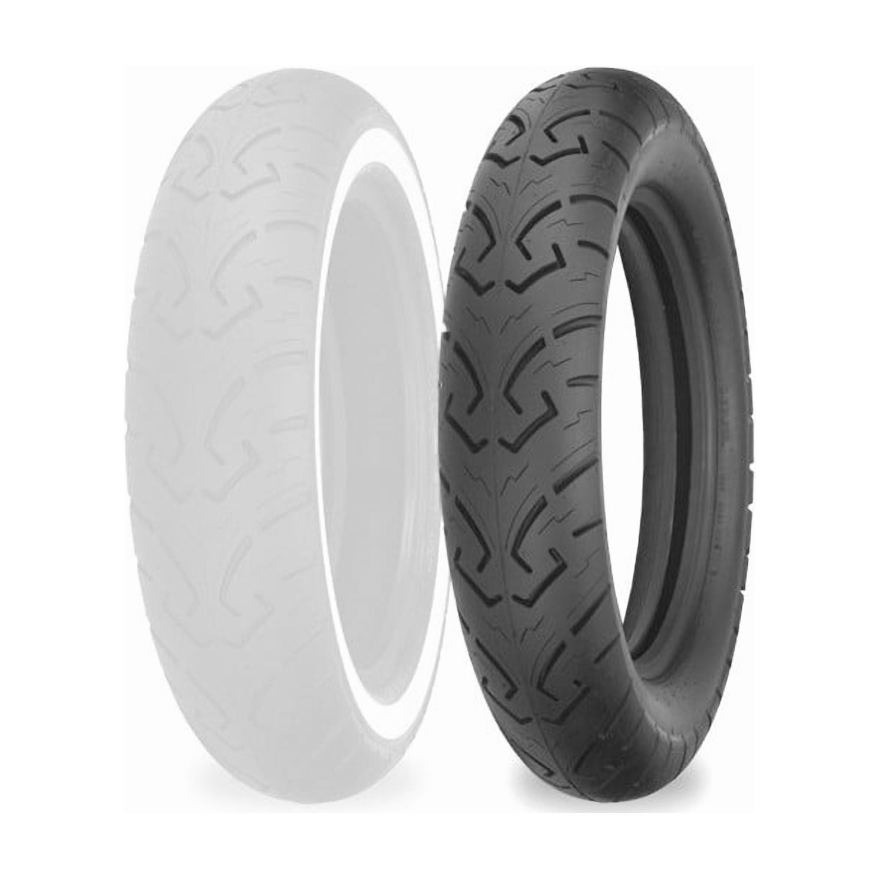 Shinko 250 Front Motorcycle Tire (Blackwall, MJ90-19) 3ho6r