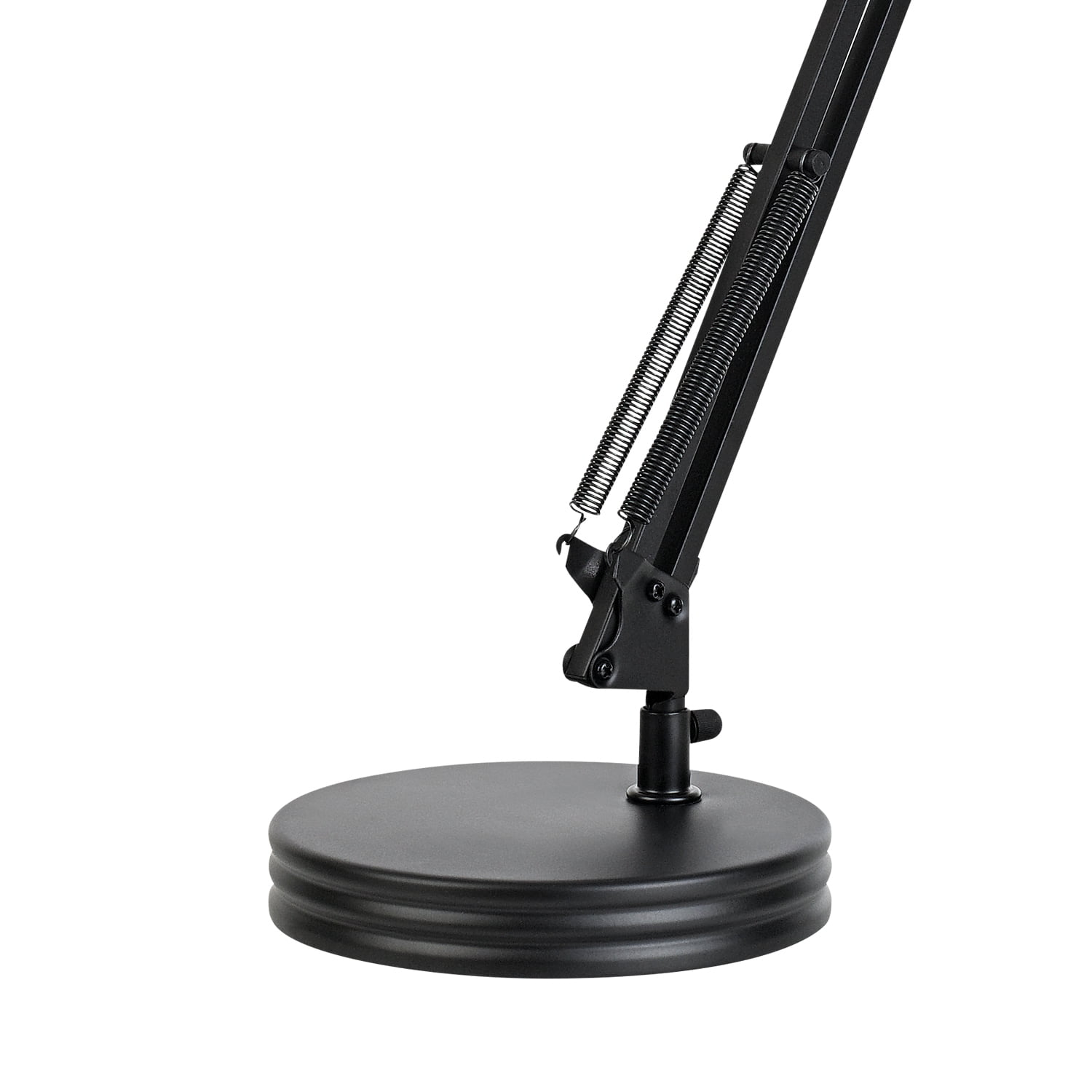Globe Electric Architect Swing Arm Desk Lamp, Adjustable Heavy Base Task Light (Black, 28 in) zyezs