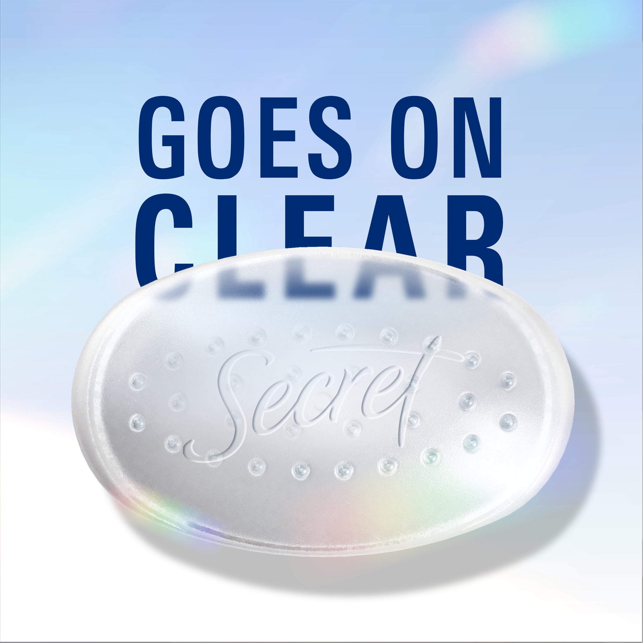 Secret Clinical Strength Antiperspirant Deodorant, Invisible Solid, Completely Clean (Clear, 2.6 oz) wxk11