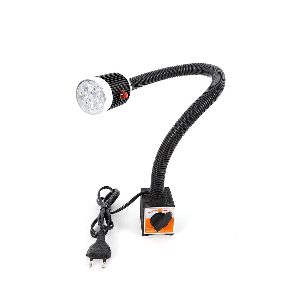 Generic LED Flexible Gooseneck Work Light with Magnetic Base (Black, 12 in) ssmbk