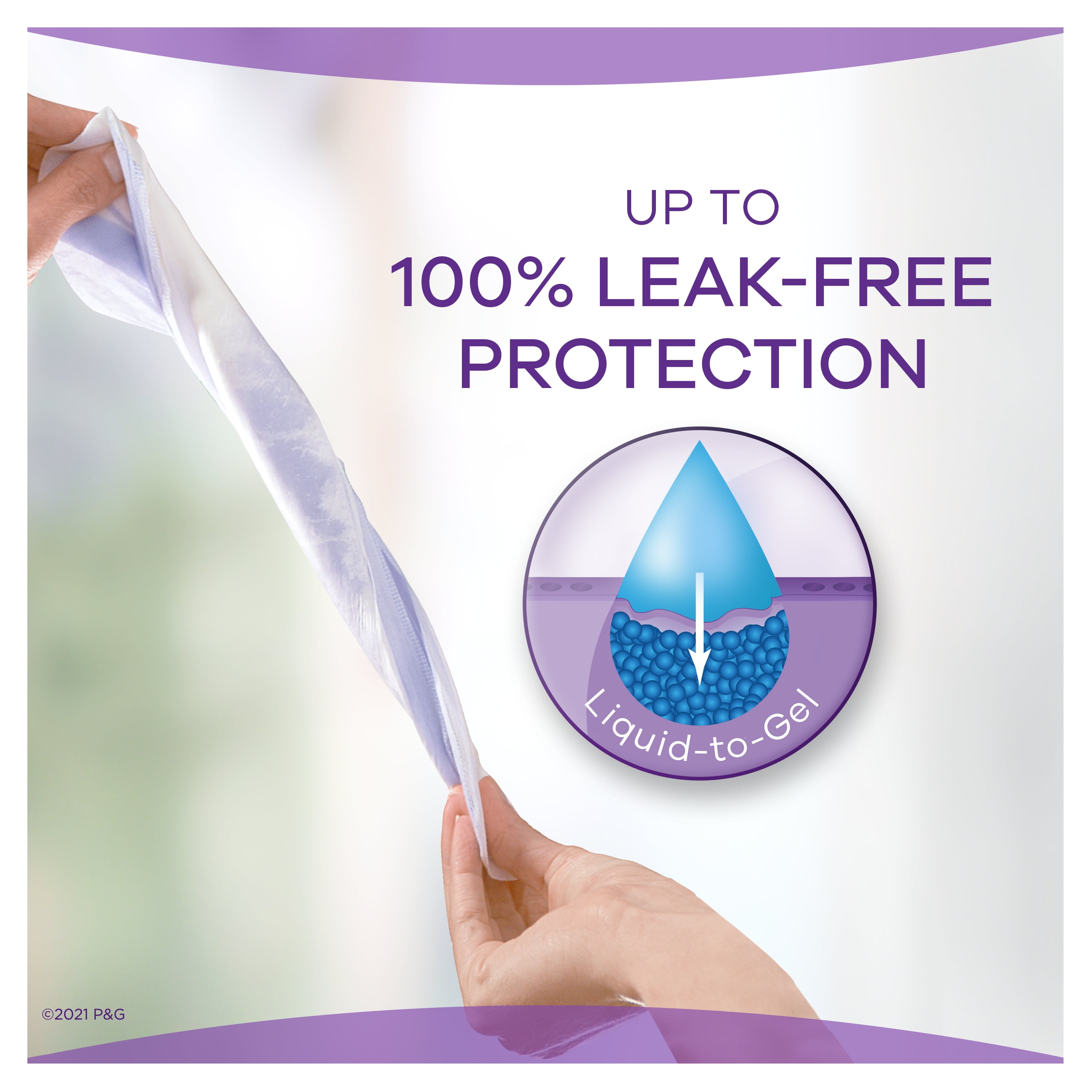 Always Discreet Incontinence Pads, Extra Heavy Absorbency, Long Length (90 Count) gf09l