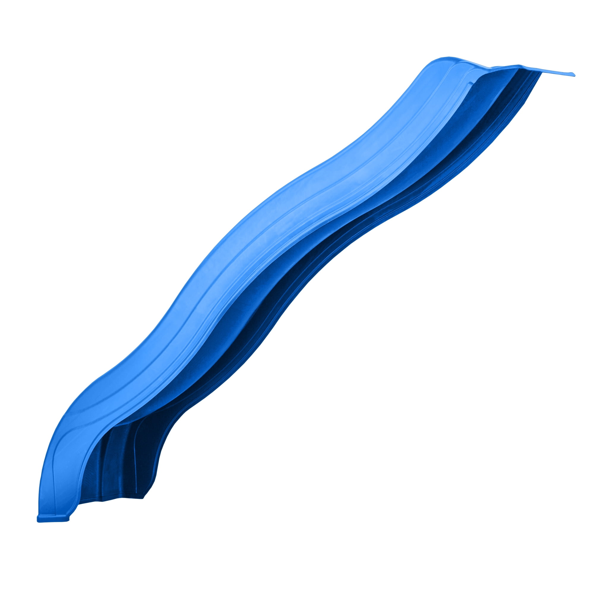 Swing-N-Slide Apex Wave Slide for Backyard Play Sets (Blue, 4 ft) m0zlt
