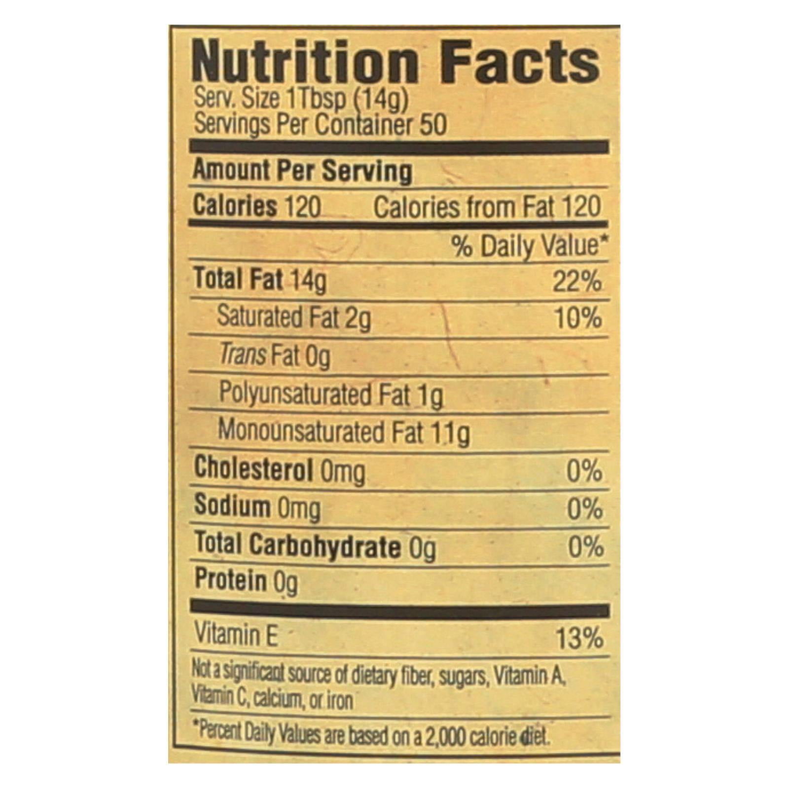 Napa Valley Naturals Organic Extra Virgin Olive Oil, Cold-Pressed Culinary Grade (25.4 fl oz) zwr55