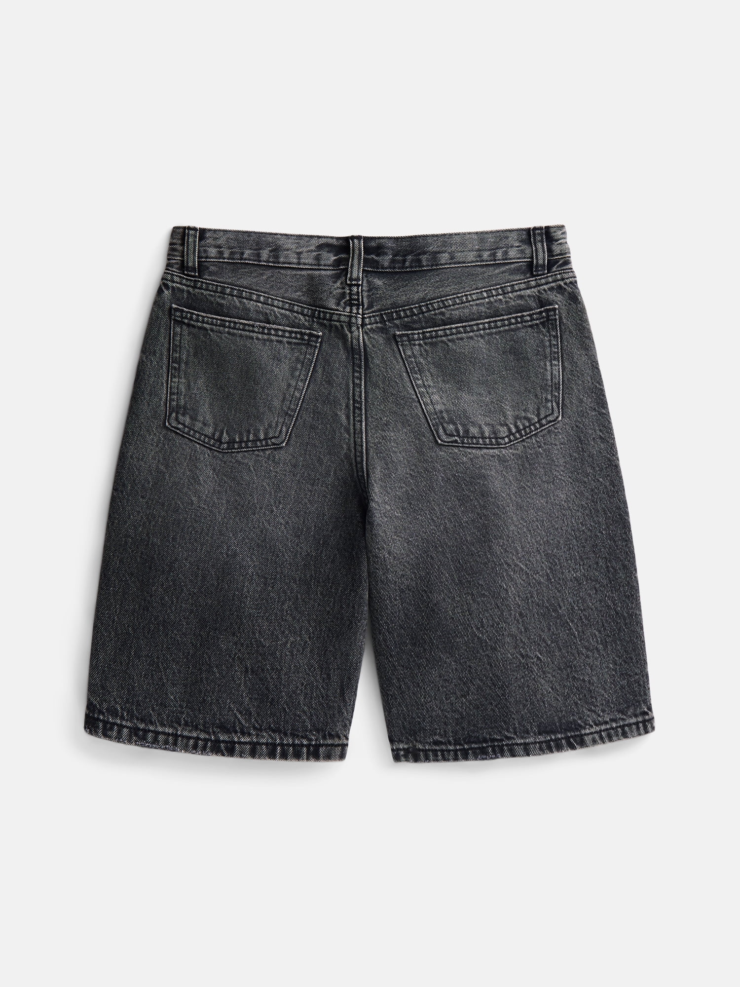 Weekend Academy Boys Baggy Denim Shorts (Grey, Size 4-18) nw6iy