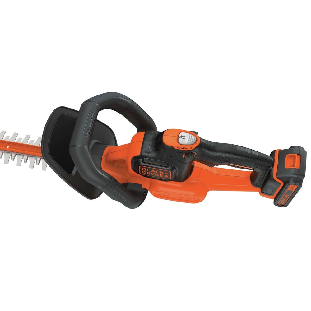 BLACK+DECKER 20V MAX Cordless Hedge Trimmer and String Trimmer Edger Combo Kit (22 in. Hedge Trimmer, 12 in. String Trimmer, 3 Batteries) kaefw