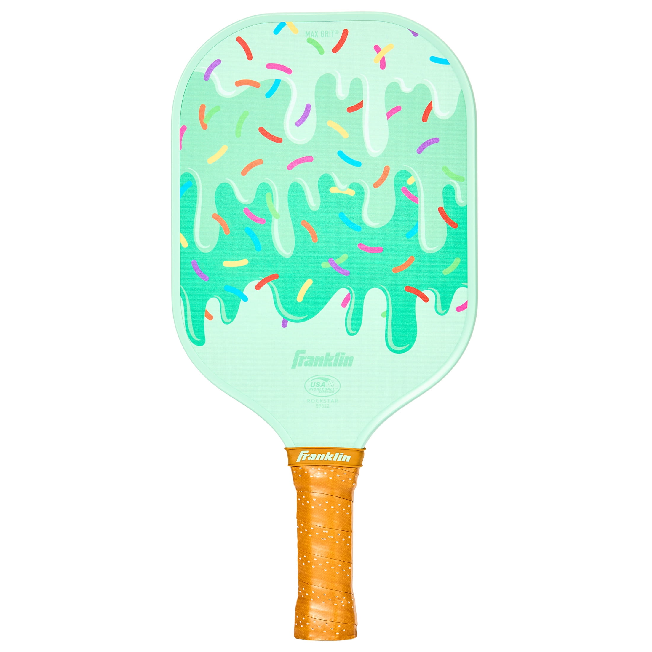Franklin Sports Youth Pickleball Paddle (White, 15.3 x 7.5 in) 6i0kq