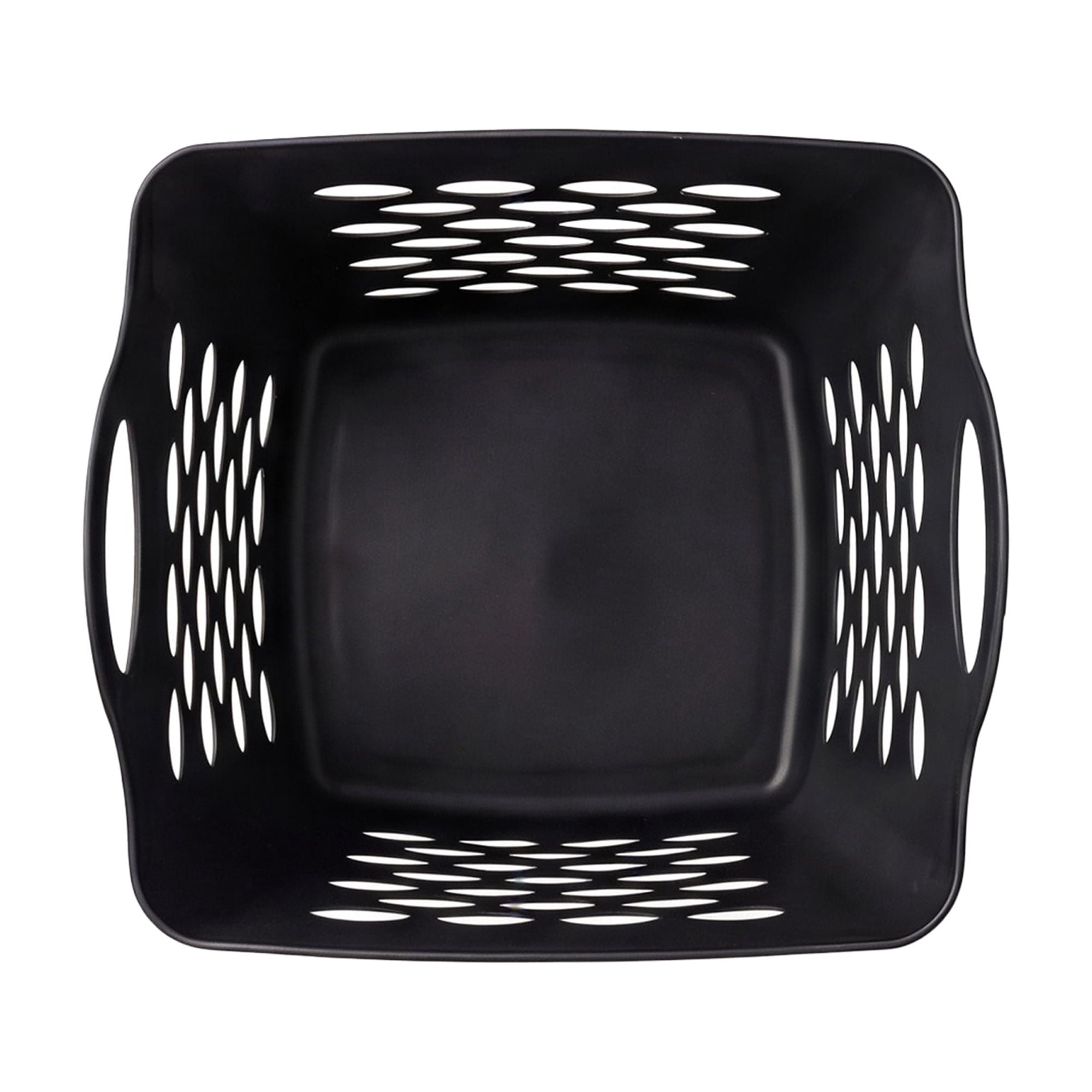 Mainstays Flexible Square Laundry Hamper, Durable Ventilated Storage Bin (Black, 16.6 in x 16.6 in x 19.8 in) ab8qx