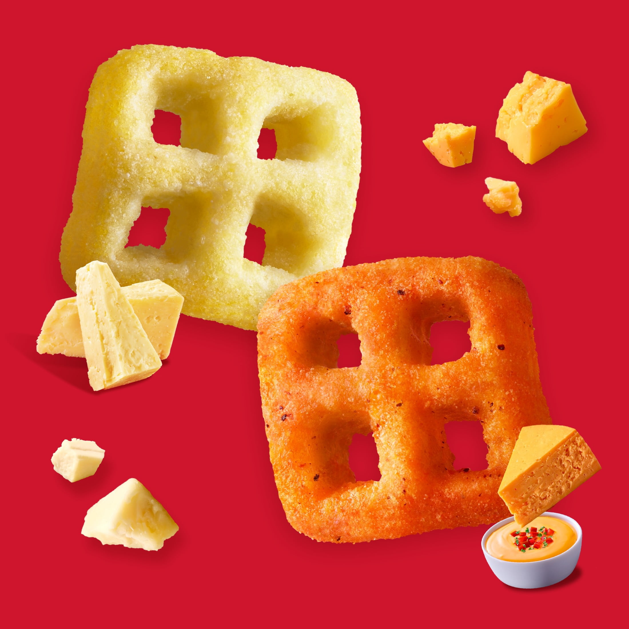 Cheez-It Crunch Variety Pack Baked Cheese Snacks (10 Count, 7.5 oz) ysjel