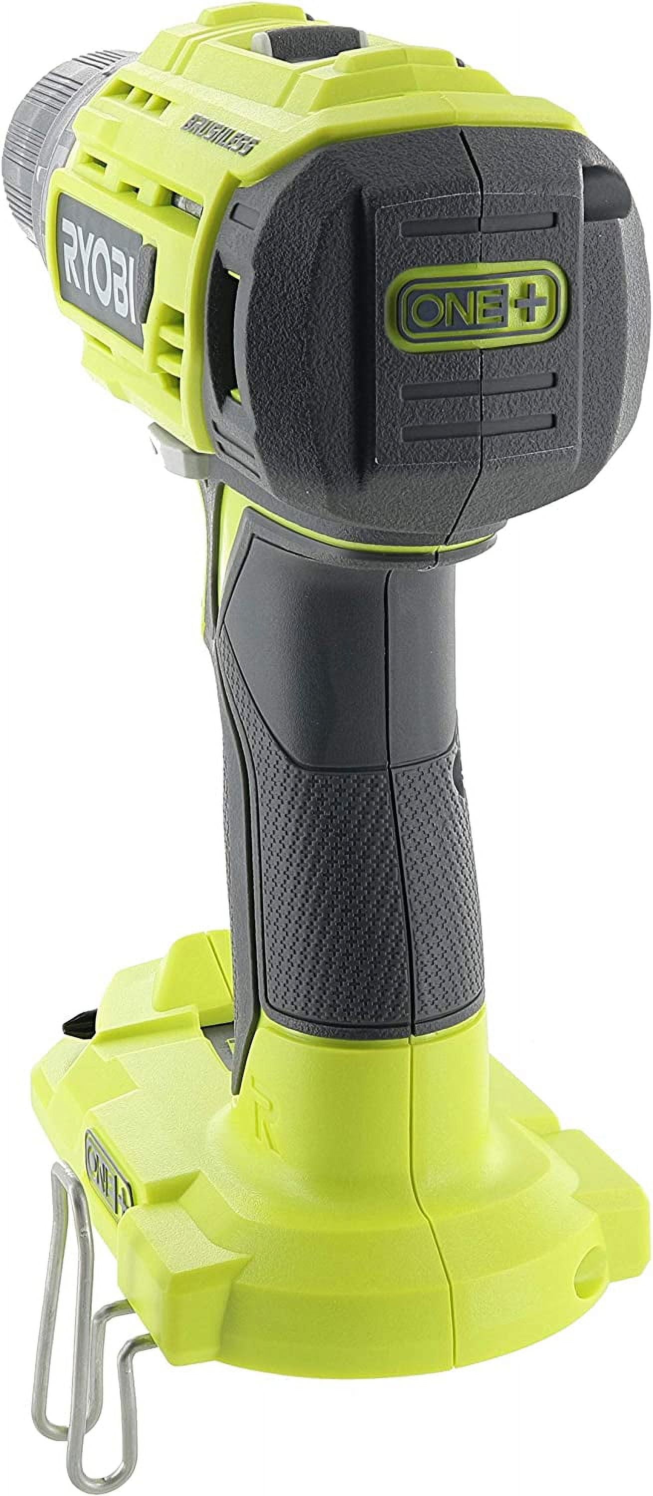 Ryobi P252 18V Brushless 1/2 Inch Drill Driver with MagTray (Certified Refurbished, Tool Only) 37xls