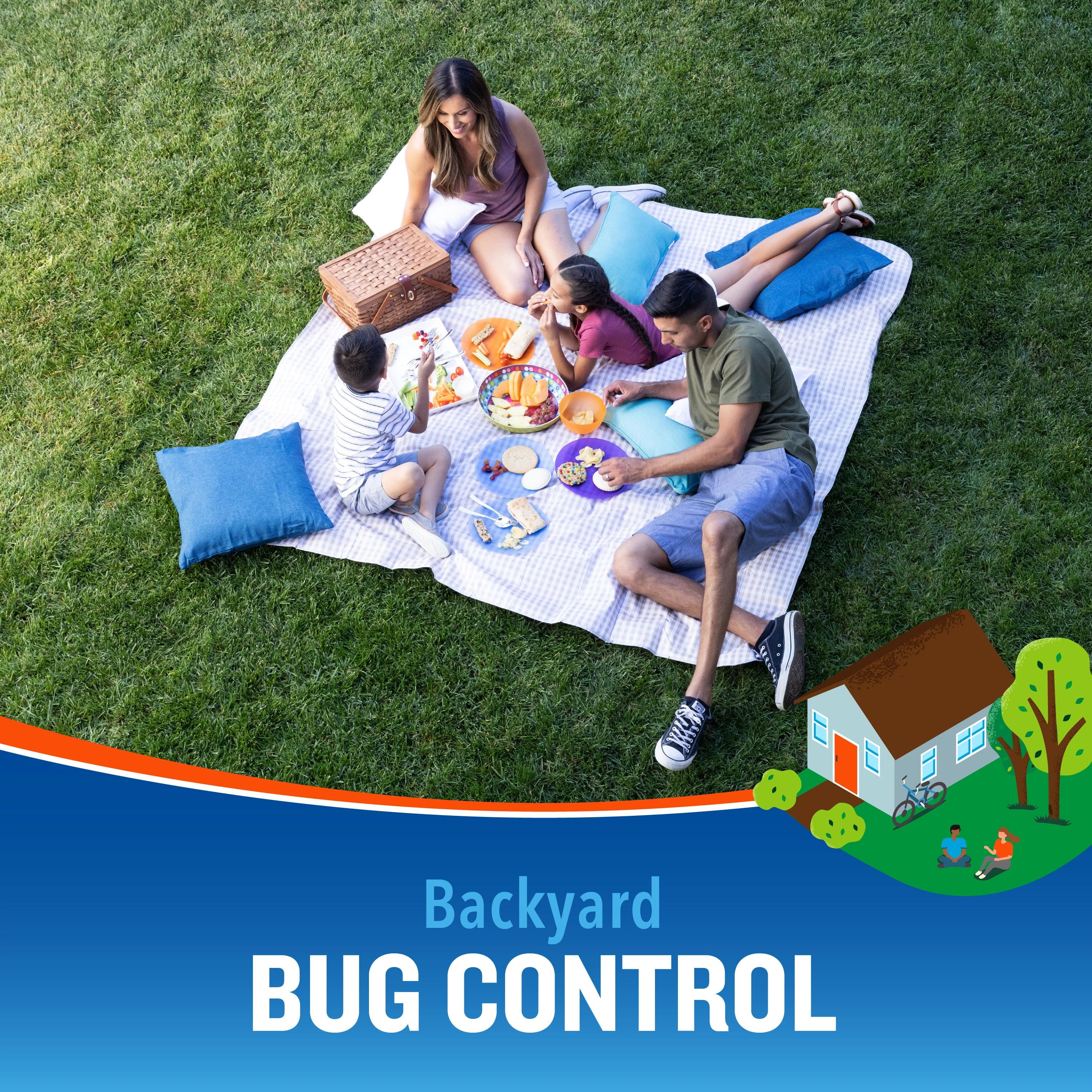 Cutter Backyard Bug Control Outdoor Insect Killer Spray (2 Pack, 32 fl oz) r6w6n
