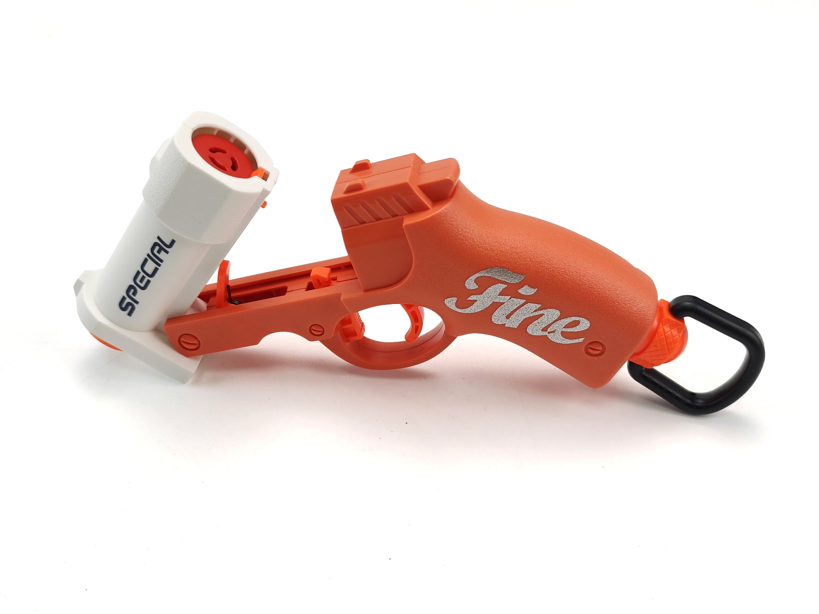 BIU BLASTER Shell Ejecting Foam Dart Blaster with Realistic Action (Orange, 10-Piece Set) aq64k - Image 7
