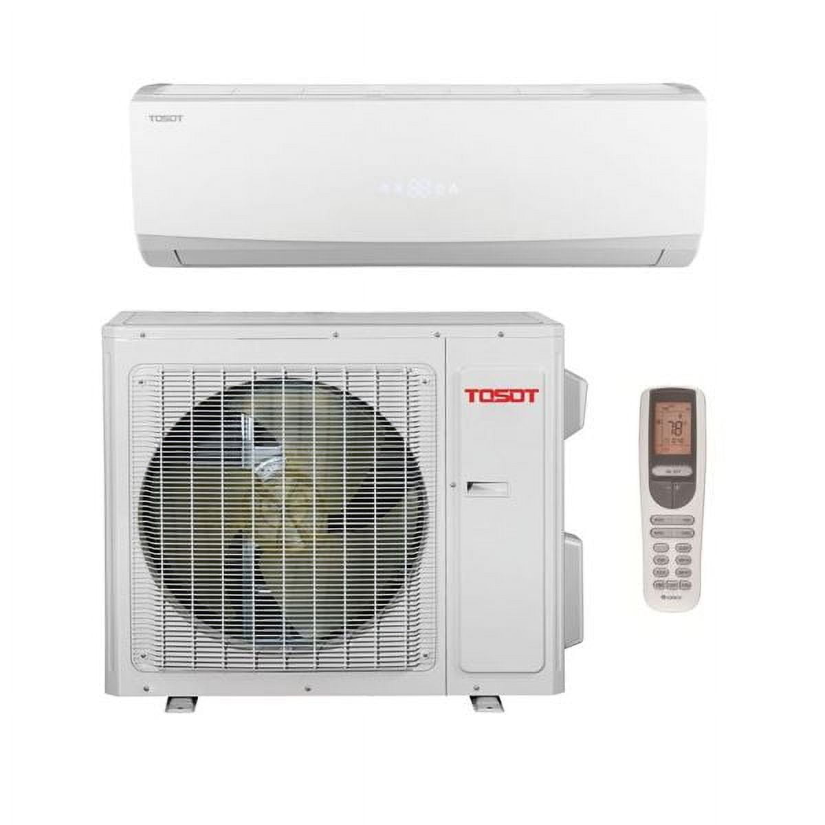 Tosot 12,000 BTU 22 SEER Single Zone Ductless Mini Split Heat Pump System (208/230V) 5pdpc