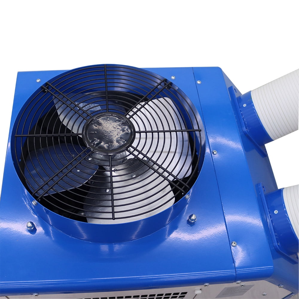 Techtongda Industrial Portable Air Conditioner Spot Cooler with Intelligent Control (Blue, 220V) defua