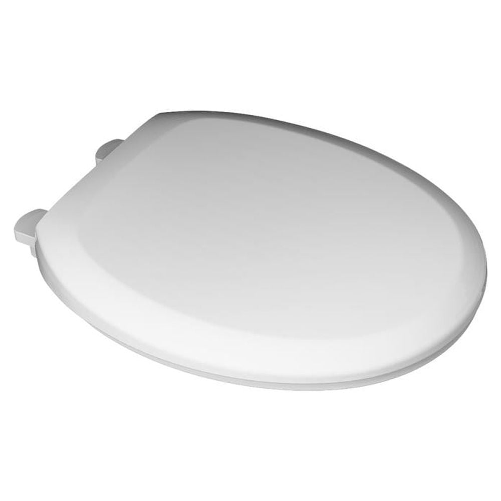 American Standard Champion 4 Slow-Close Round Toilet Seat (White, 16.5 in) m2f2x