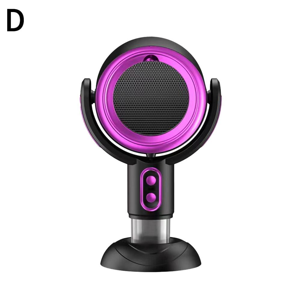 KITPIPI Portable Smoke Purifier Fan for Indoor Use, Compact Air Freshening Device (Black, 1 Pack) jutg6