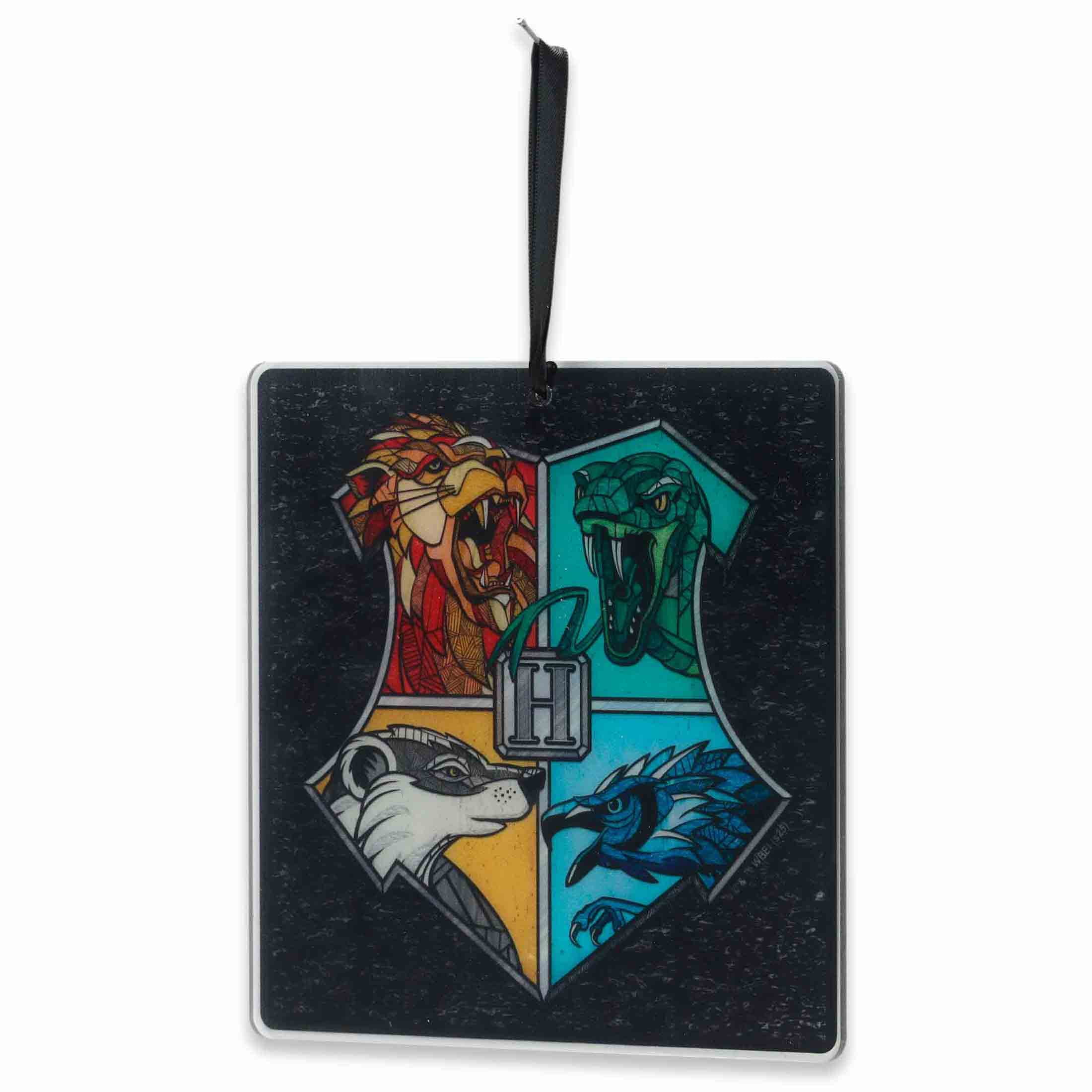 Harry Potter Hogwarts Crest Die Cut Acrylic Wall Decor (Blue, 6 in) 9f0b0
