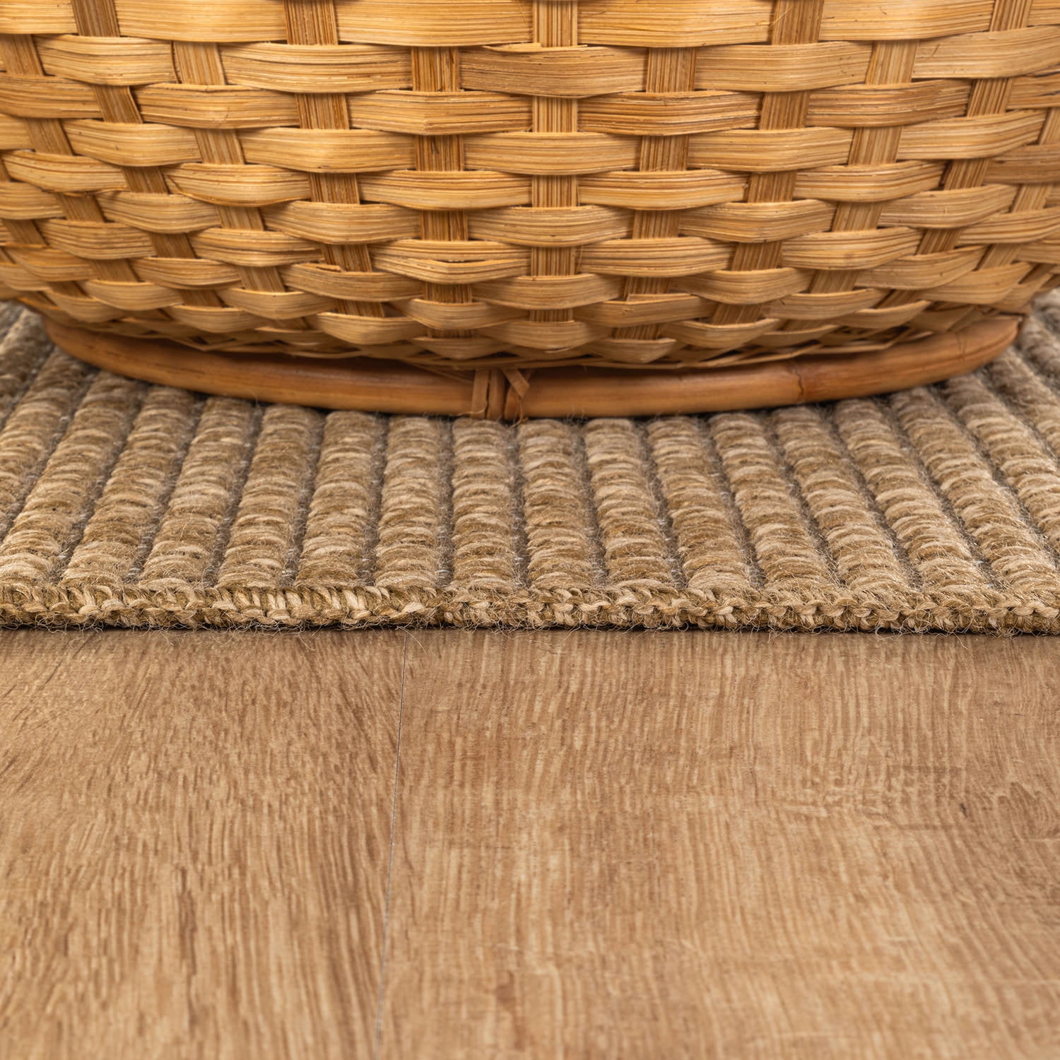 CAMILSON Indoor Outdoor Farmhouse Area Rug, Durable Polypropylene Woven Floor Mat (Natural, 5 ft x 7 ft) w2w6w