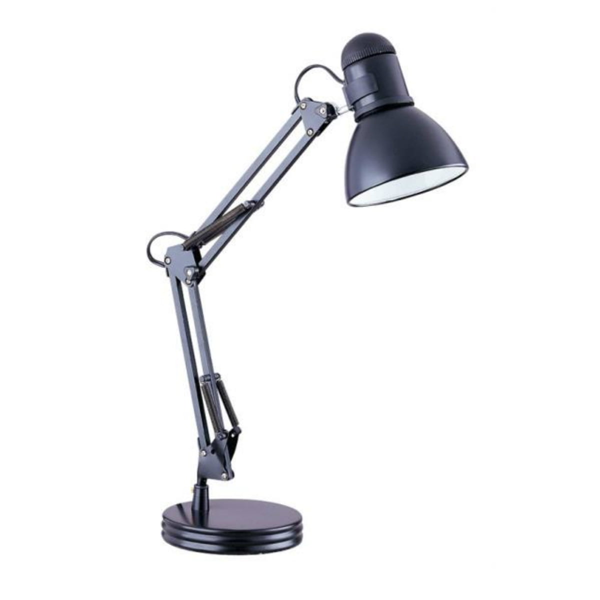 Boston Harbor Architect Swing Arm Desk Lamp (Black, 17.3 in x 15.9 in x 13 in) sh6y6