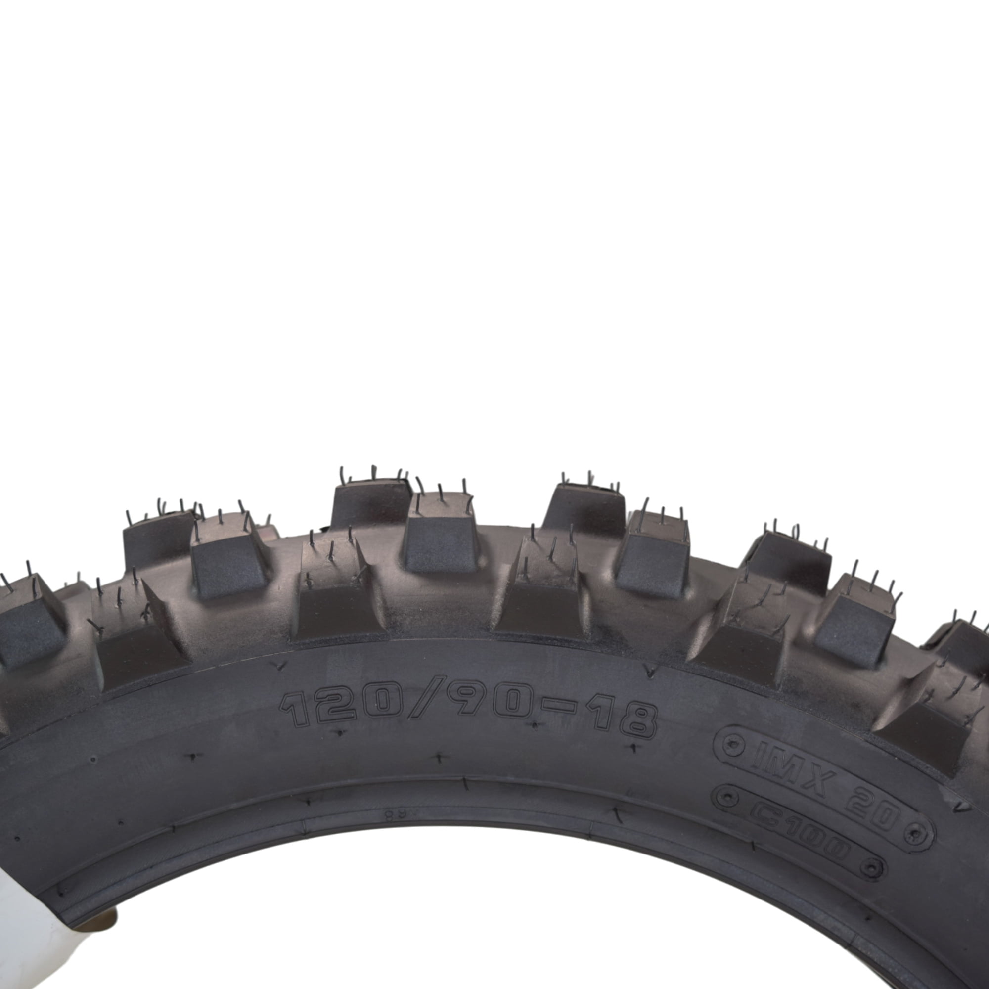 Hoosier Racing Tire IMX20 Dirt Bike Rear Tire (Black, 120/90-18 in) civ62