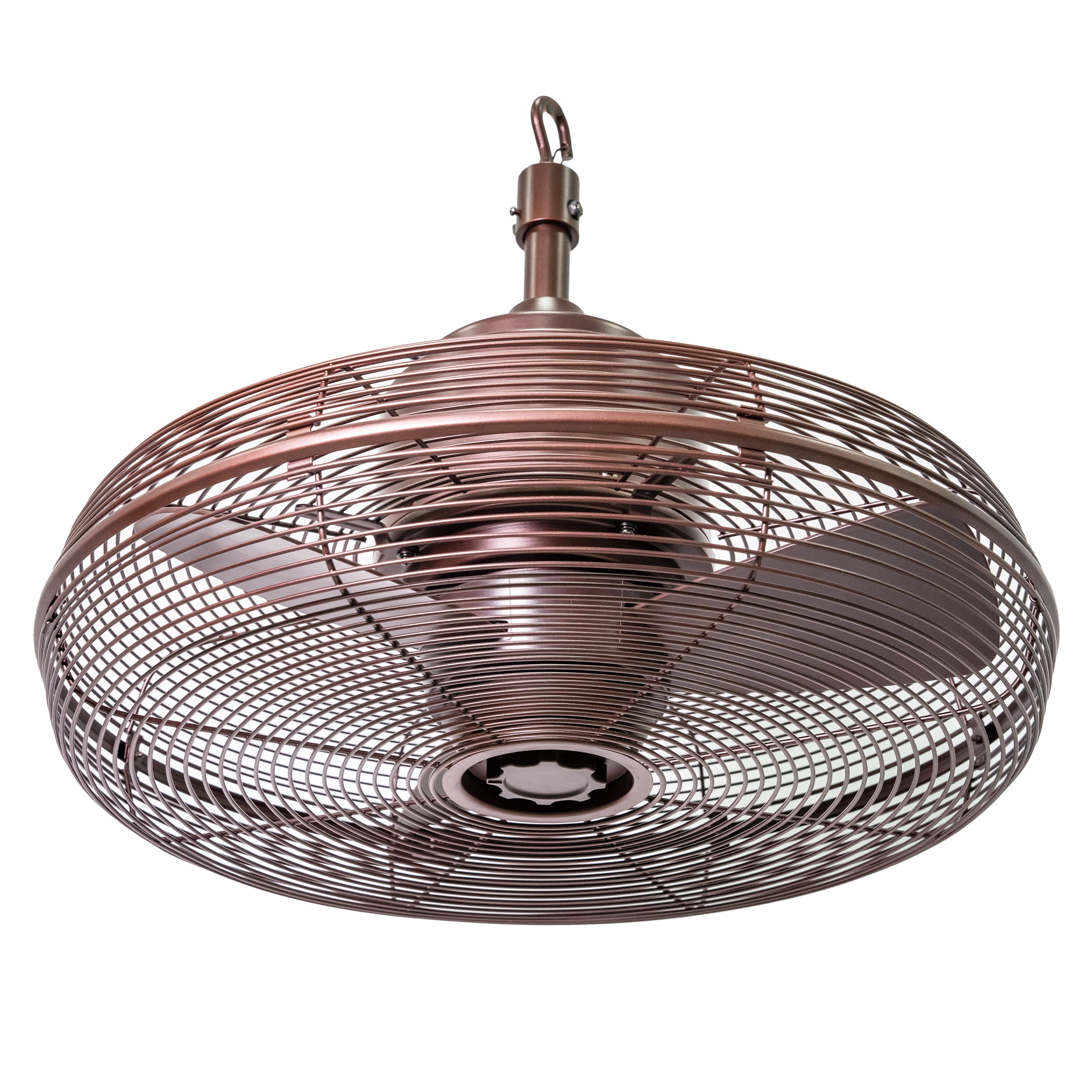 Better Homes & Gardens Outdoor Gazebo Fan, Weather-Resistant Metal Construction (Bronze, 18 in) 8aafp