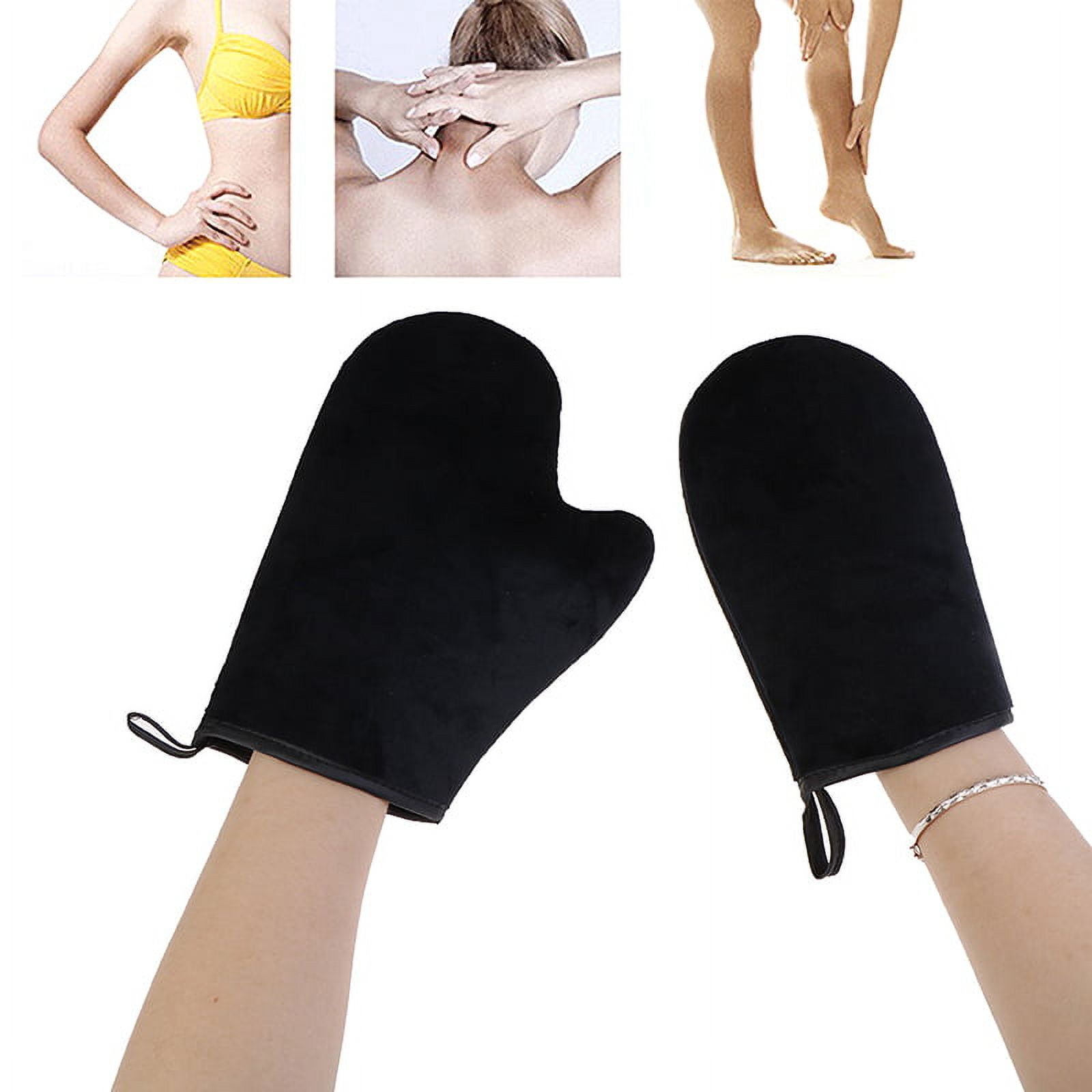 Pack of Adventure Self Tanner Applicator Mitt Reusable Body Tanning Glove (One Size) eyqcm