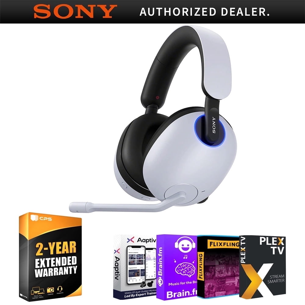 Sony INZONE H9 Wireless Noise Cancelling Gaming Headset (White, One Size) j0y65