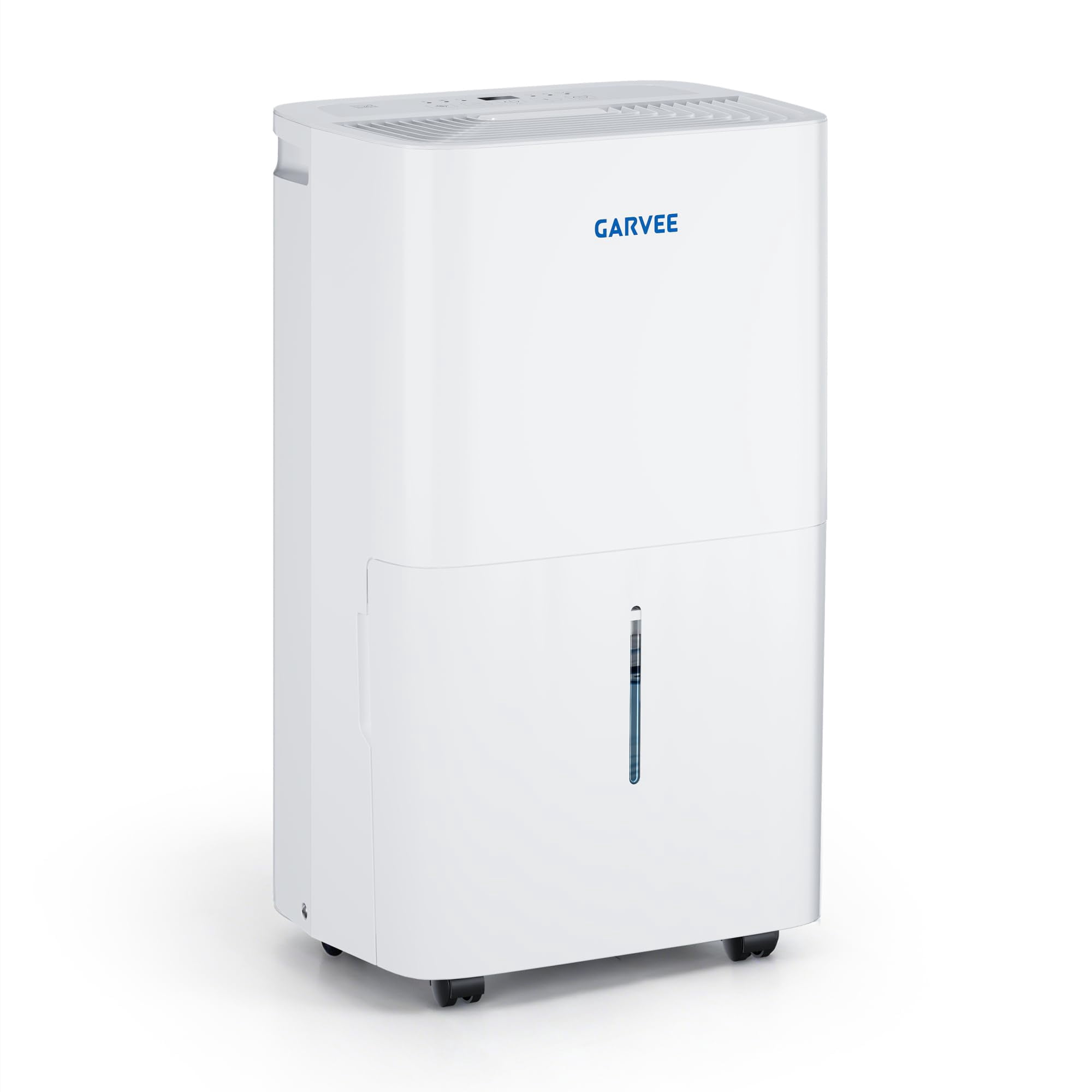 GarveeLife Dehumidifier for Basement and Home, Large Room Moisture Remover with Smart Control and Washable Filter (White, 35 Pint) 5bse0