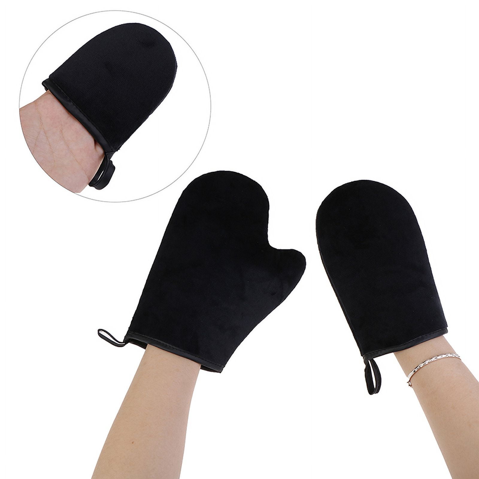 Pack of Adventure Self Tanner Applicator Mitt Reusable Body Tanning Glove (One Size) eyqcm