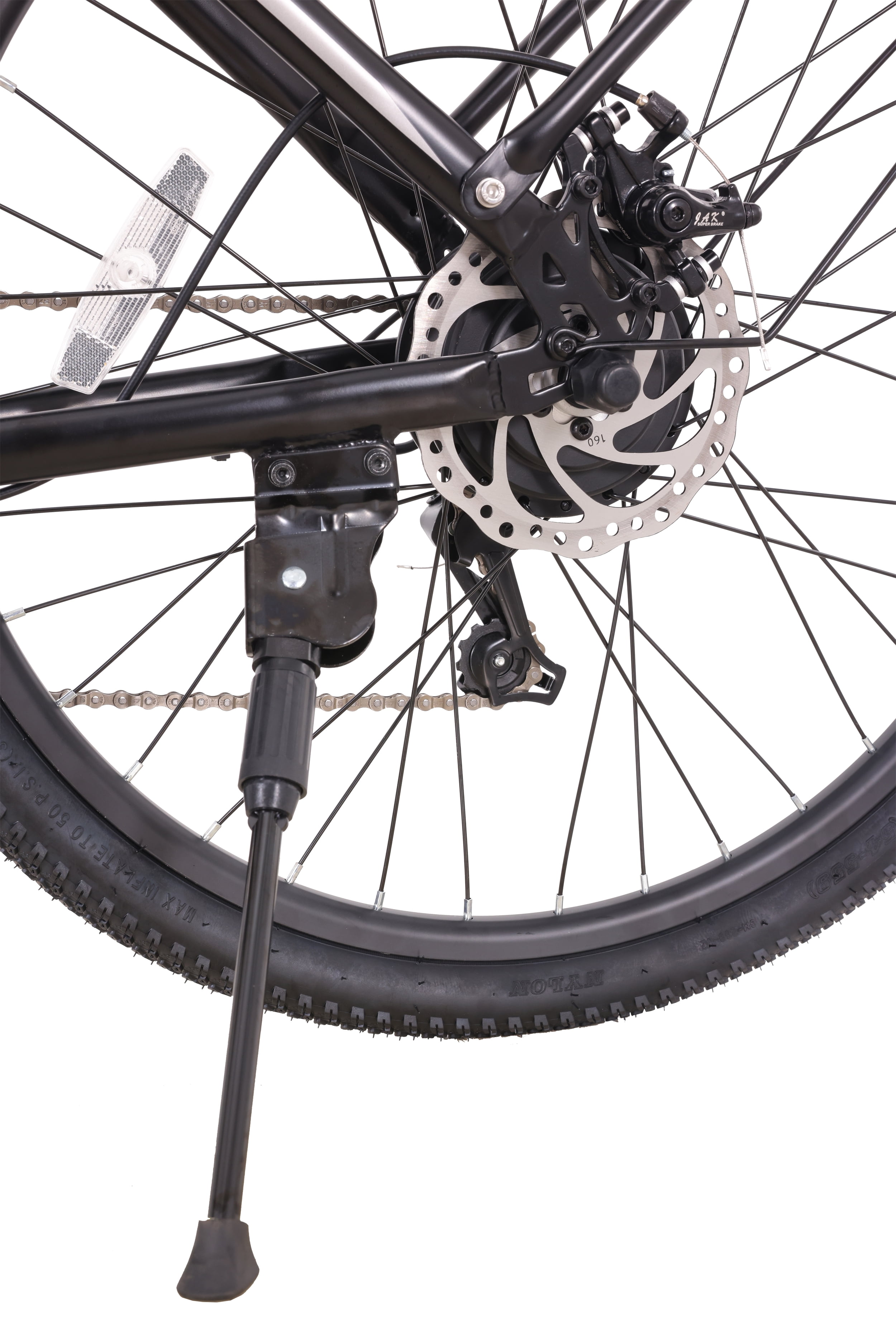 Concord Commutr Electric Bike, 350W Motor, Class 2 Commuter E-Bike (Black, 26 in) lytyu