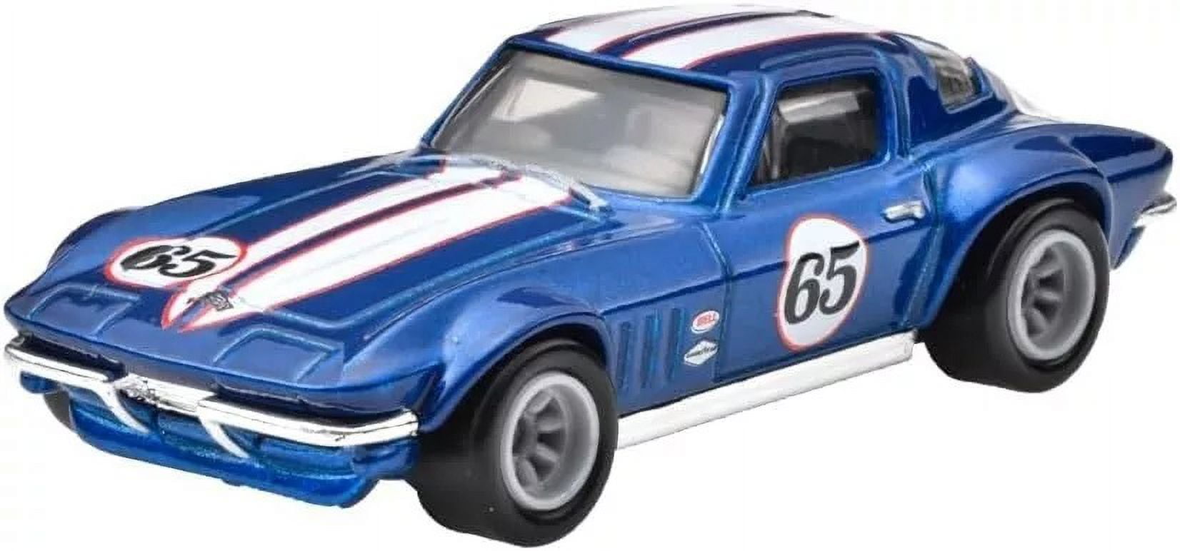 Hot Wheels Premium Car Culture 2-Pack Custom Corvette Stingray Coupe and '69 Copo Corvette (1:64 Scale) 3sfjz