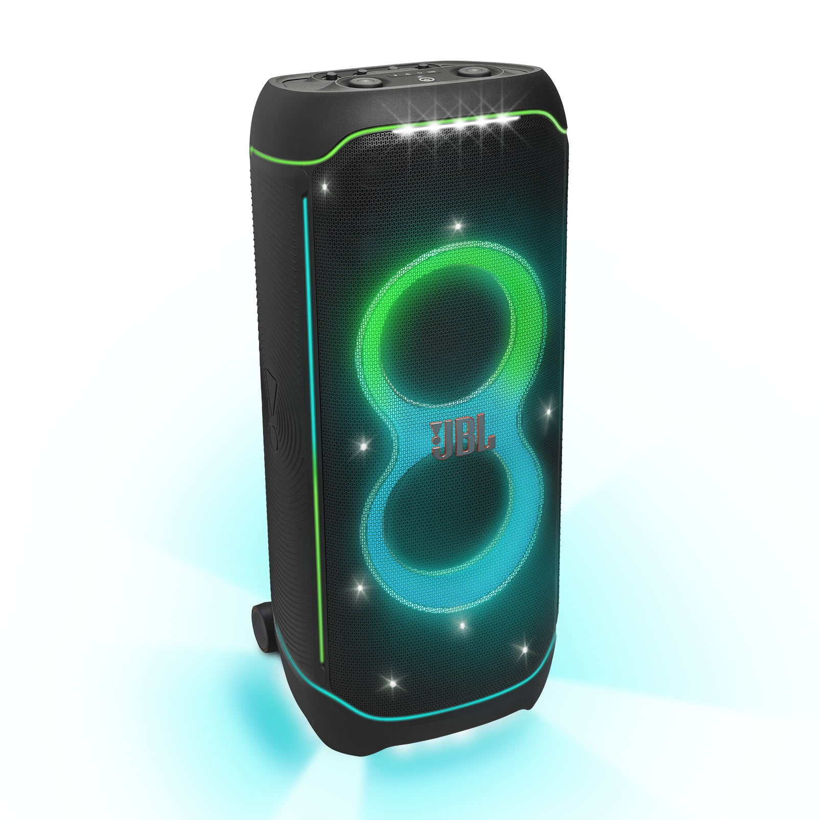 JBL PartyBox Ultimate High-Power Wireless Party Speaker with Dynamic Lightshow and Splashproof Design (Black) ny8wo