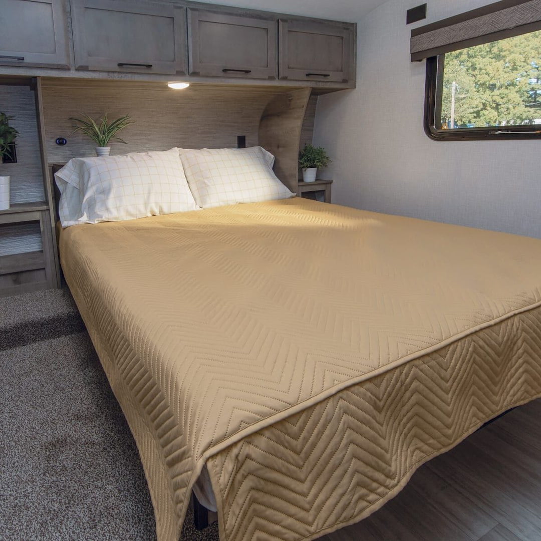 Lippert Thomas Payne Easy Zzzs RV Bedding Set (Queen, Gray) 5o59b