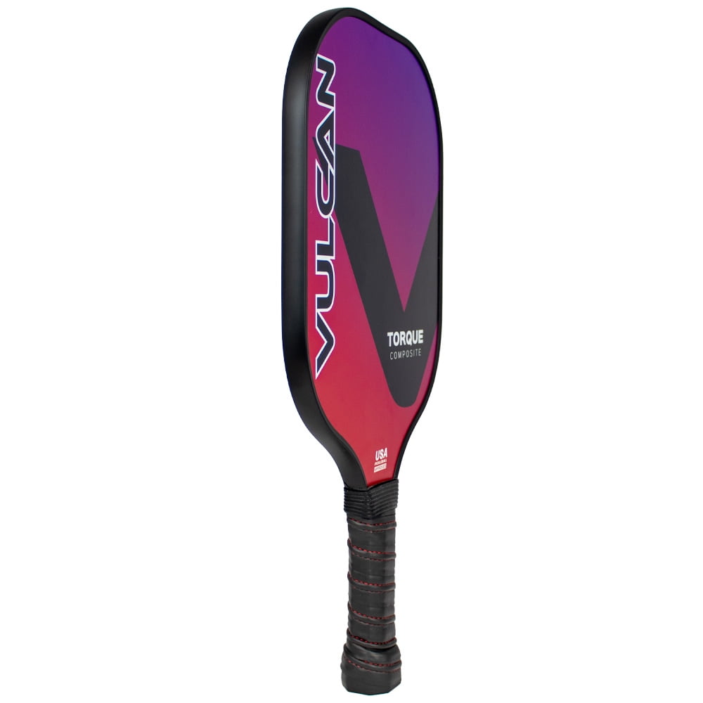 Vulcan Sporting Goods Co Torque Composite Pickleball Paddle (Red/Blue, 15.25 in x 7.8 in) mh1oo