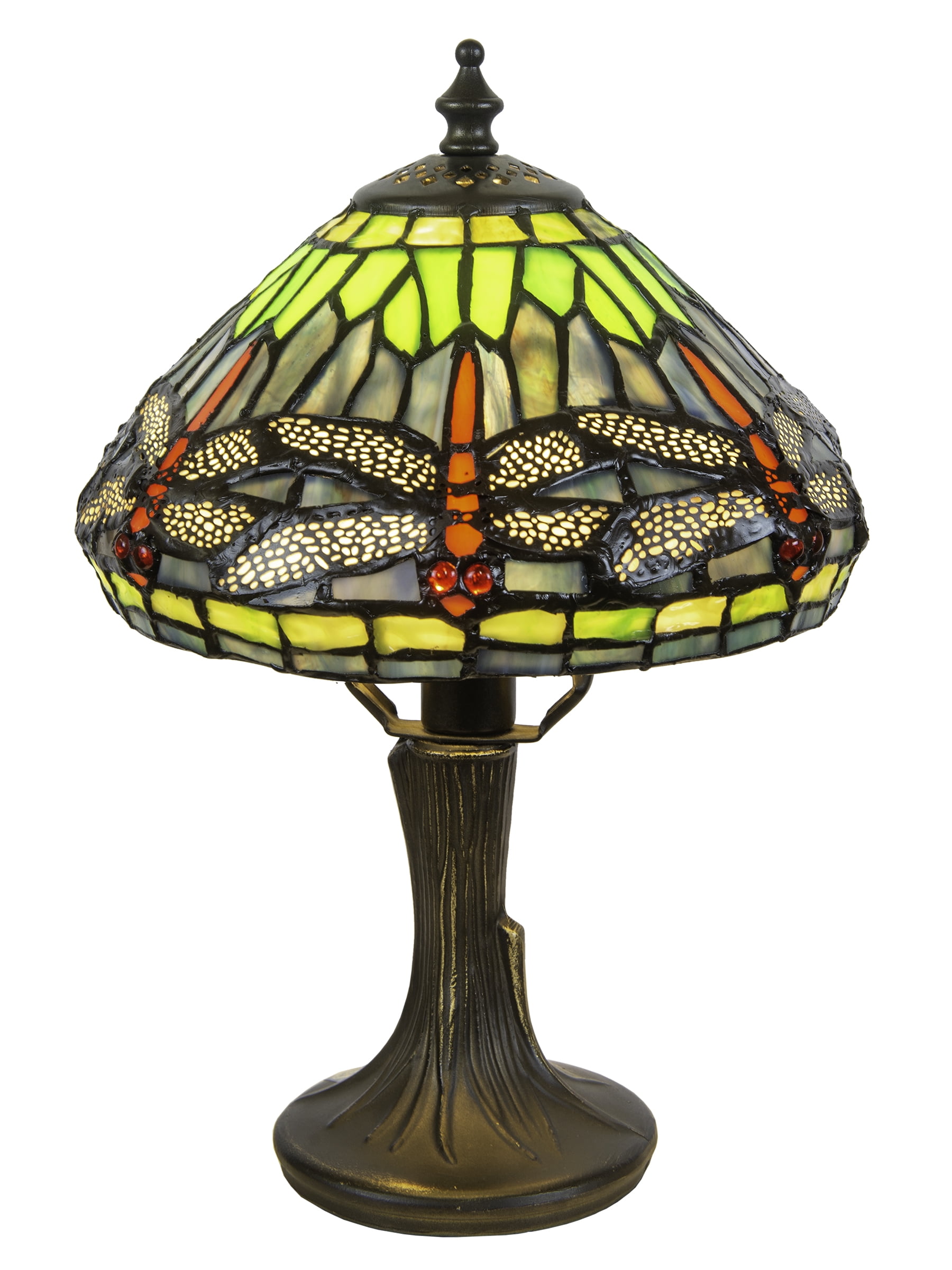 Dale Tiffany Dragonfly Table Lamp (Antique Bronze, 22 in Height) diut7